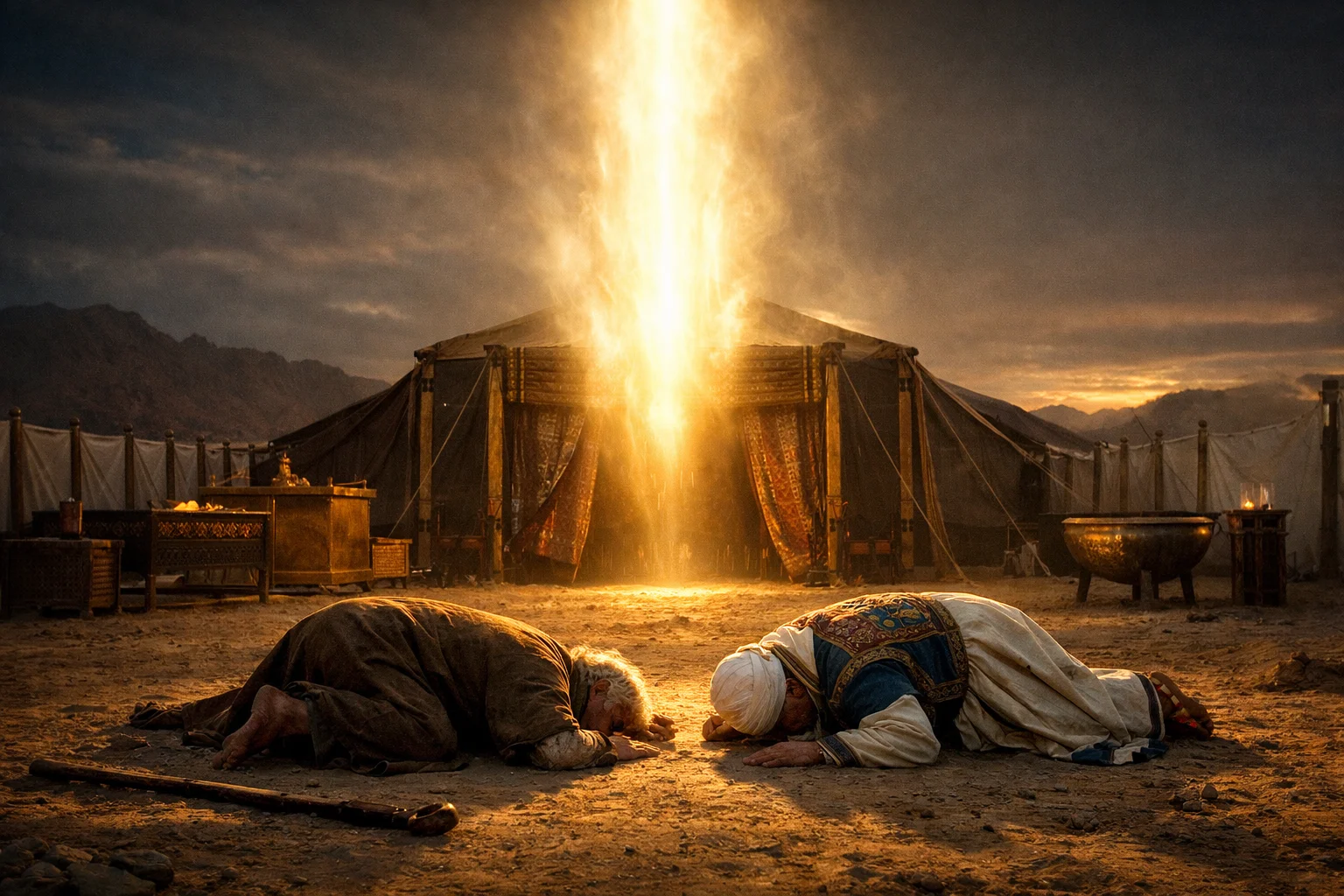 The Glory Appears at the Tent