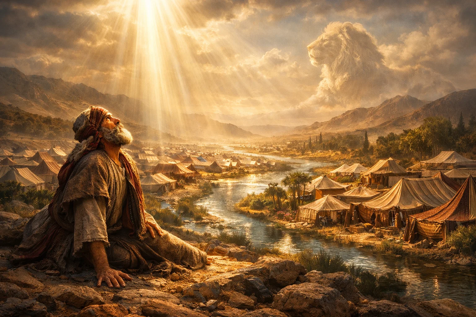 Opened Eyes and the Blessing of the Tents