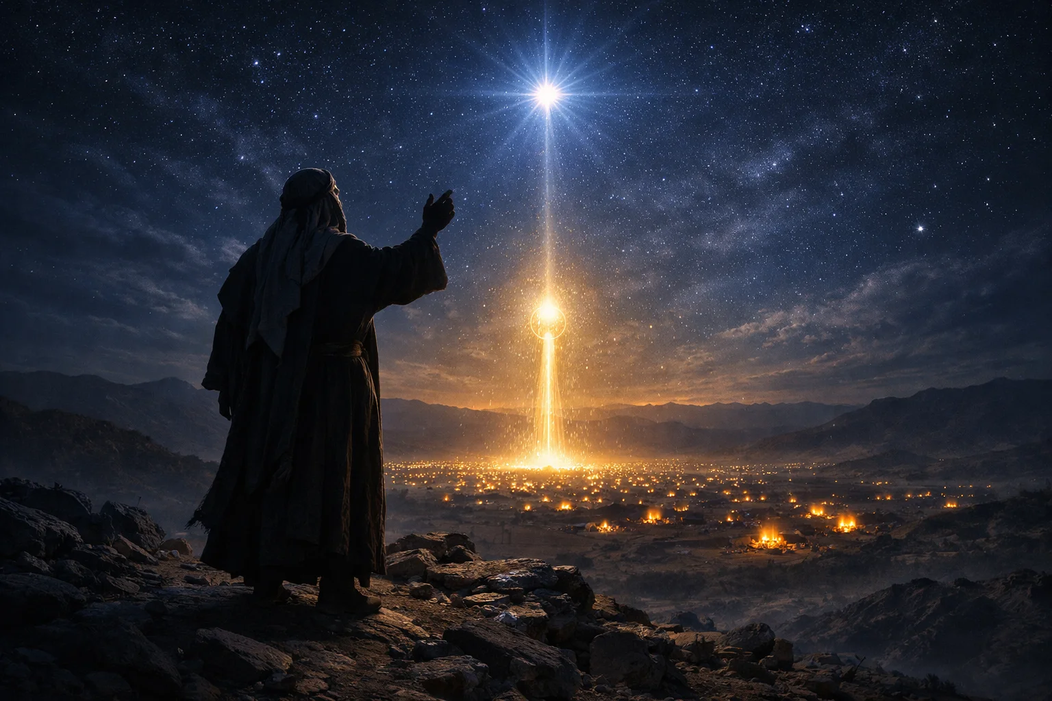 The Star and Scepter from Jacob