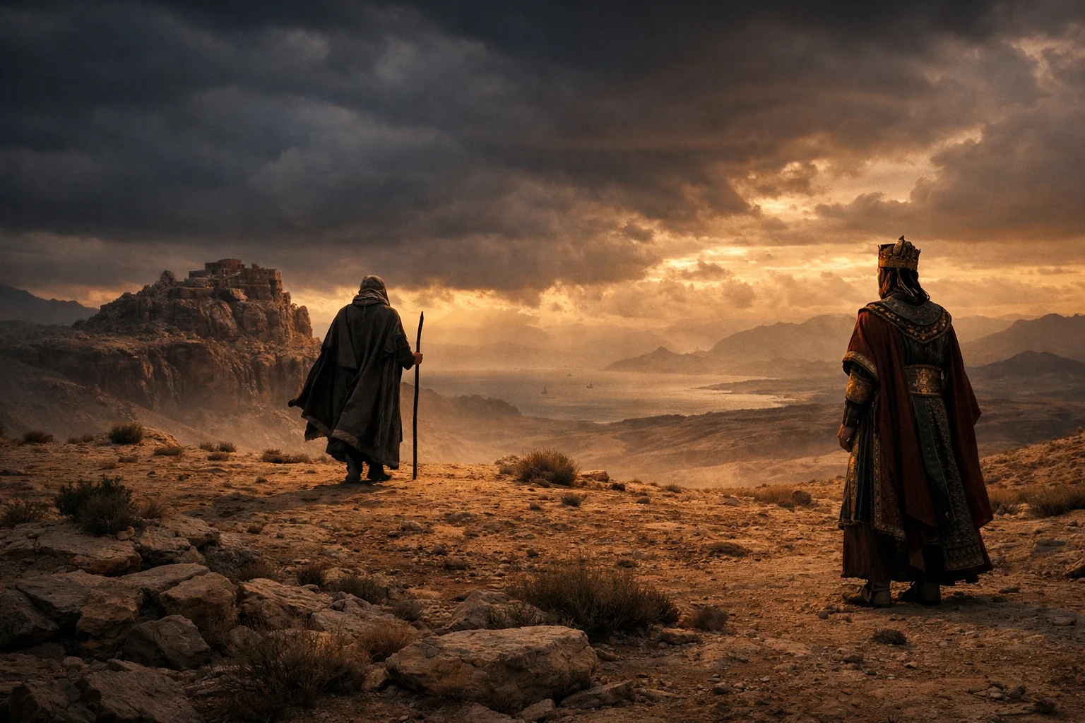 The Final Oracles and the Parting of the Two Men