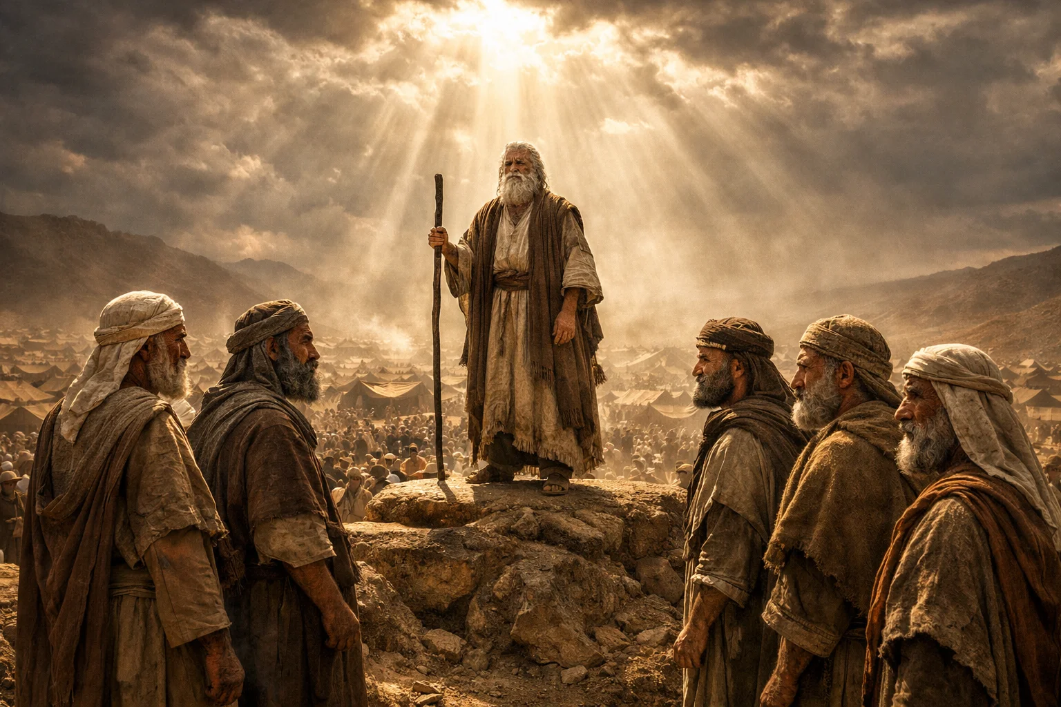 Judgment Declared Before the Camp