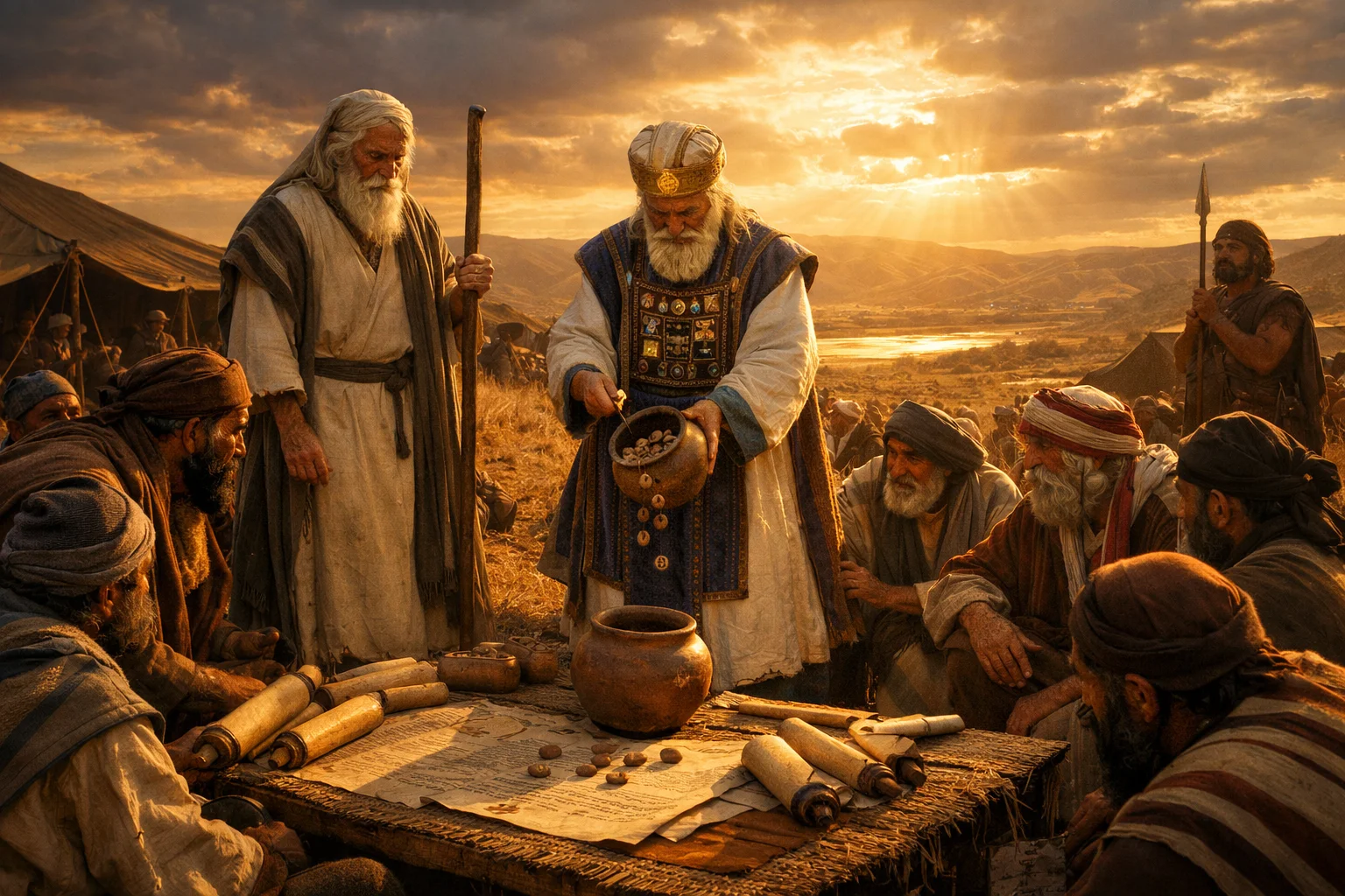 The Land Allotted by Lot