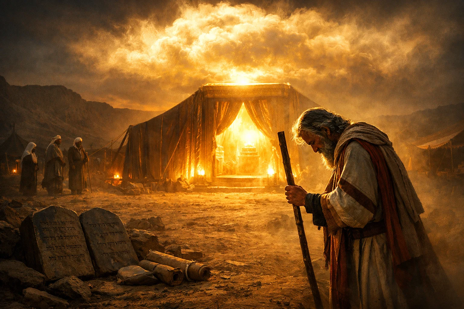 Moses Brings the Case Before the LORD