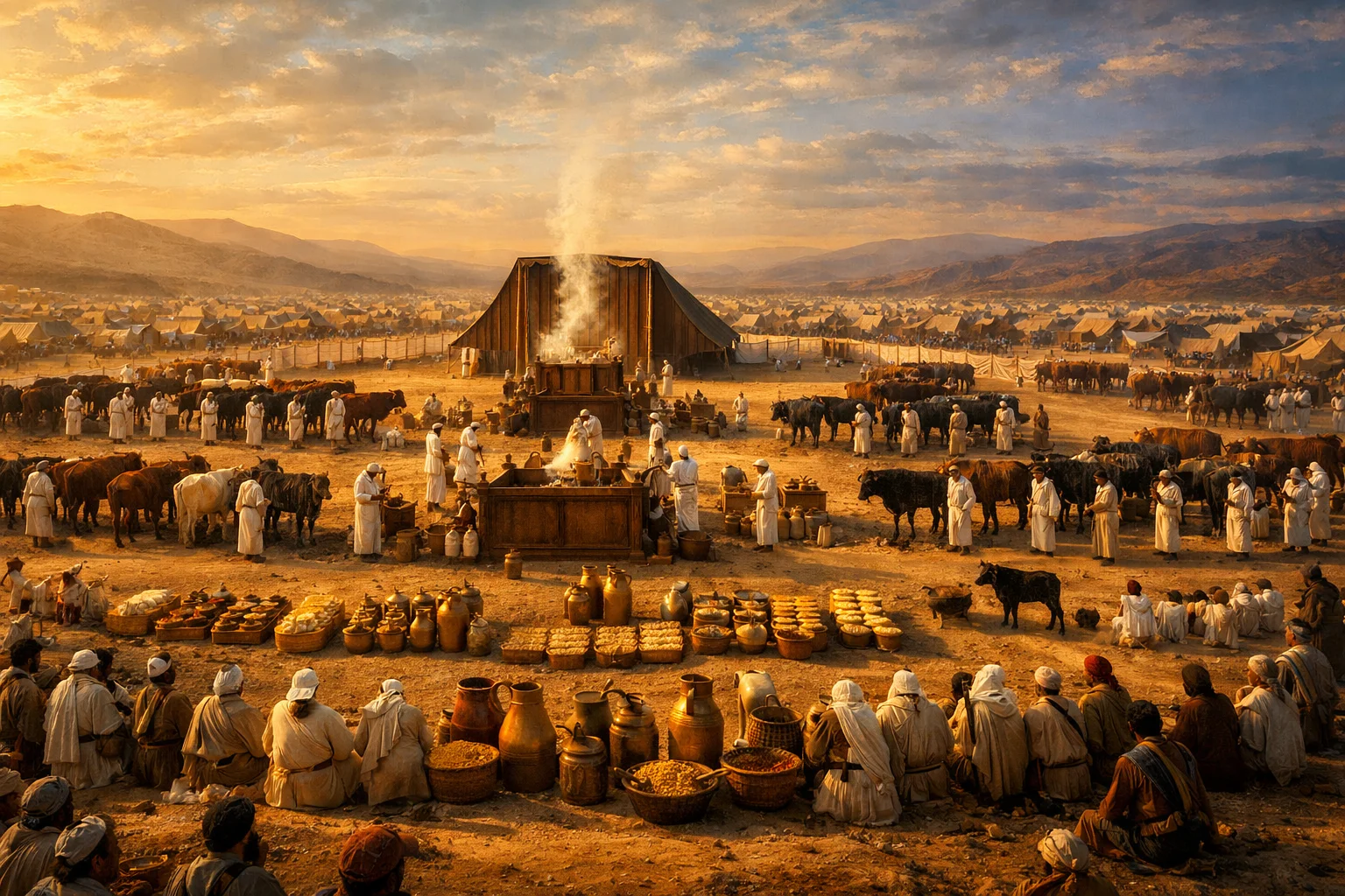 The Diminishing Bulls of the Seven Days