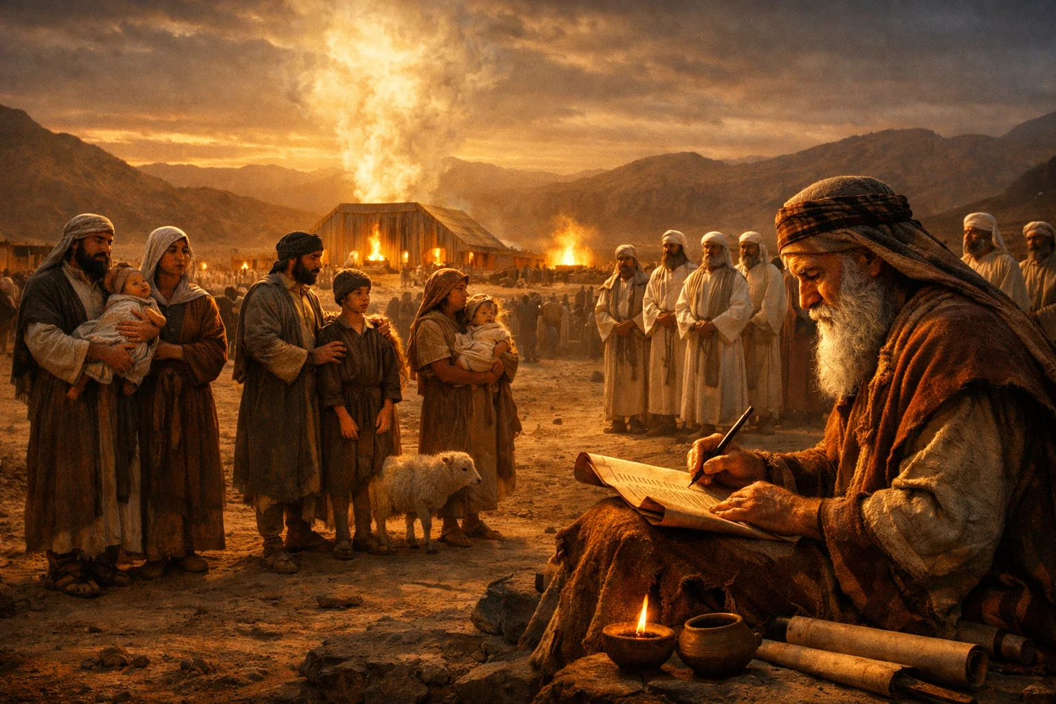 The Levites Taken in Place of the Firstborn