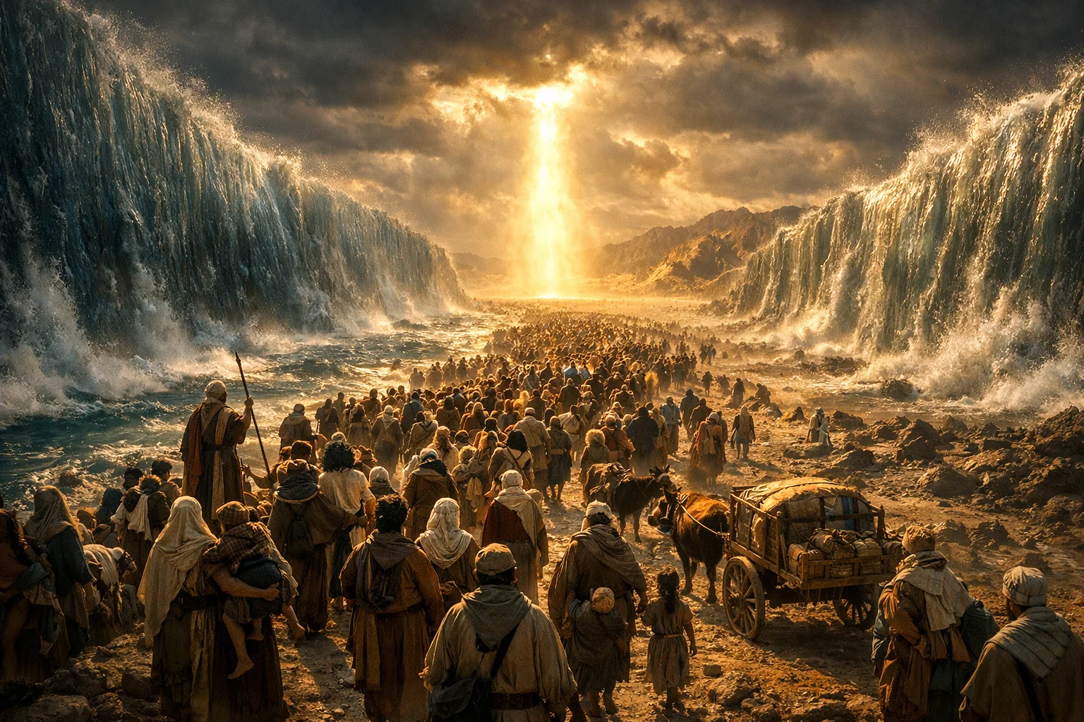 Through the Sea into the Wilderness