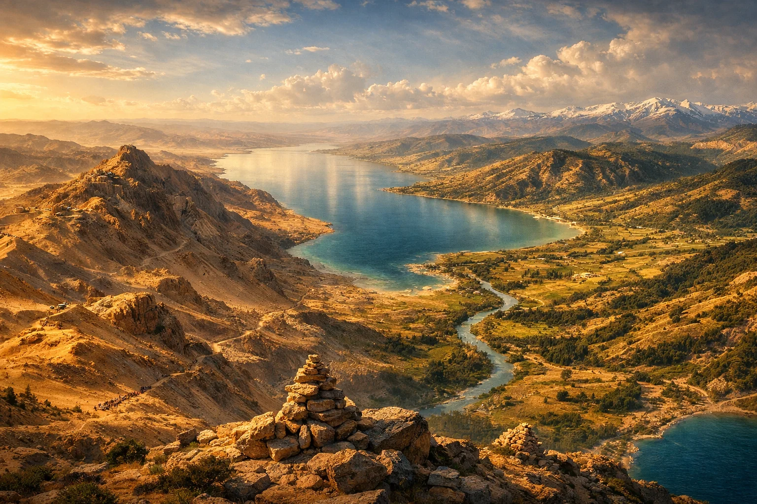 The Borders of Canaan Unfold