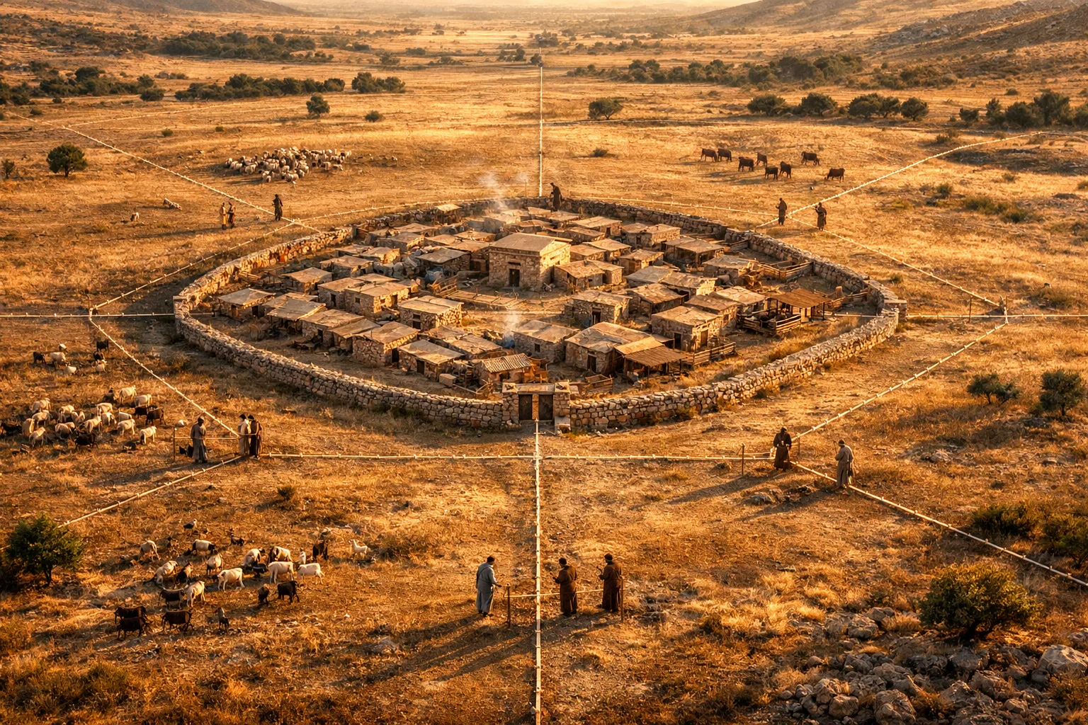 Measured Pasturelands Around the Levitical Town