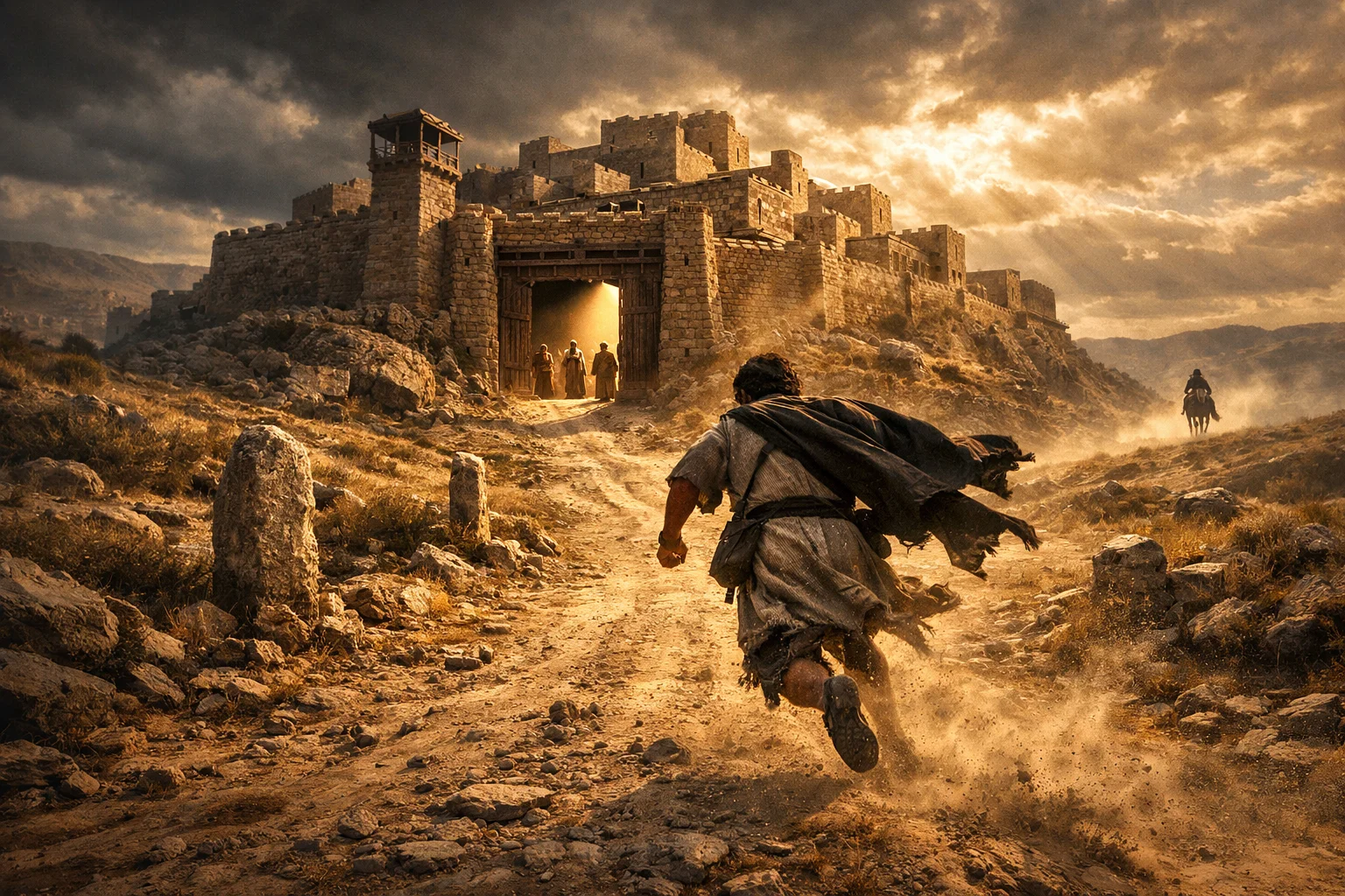 The Fugitive Runs to the City of Refuge