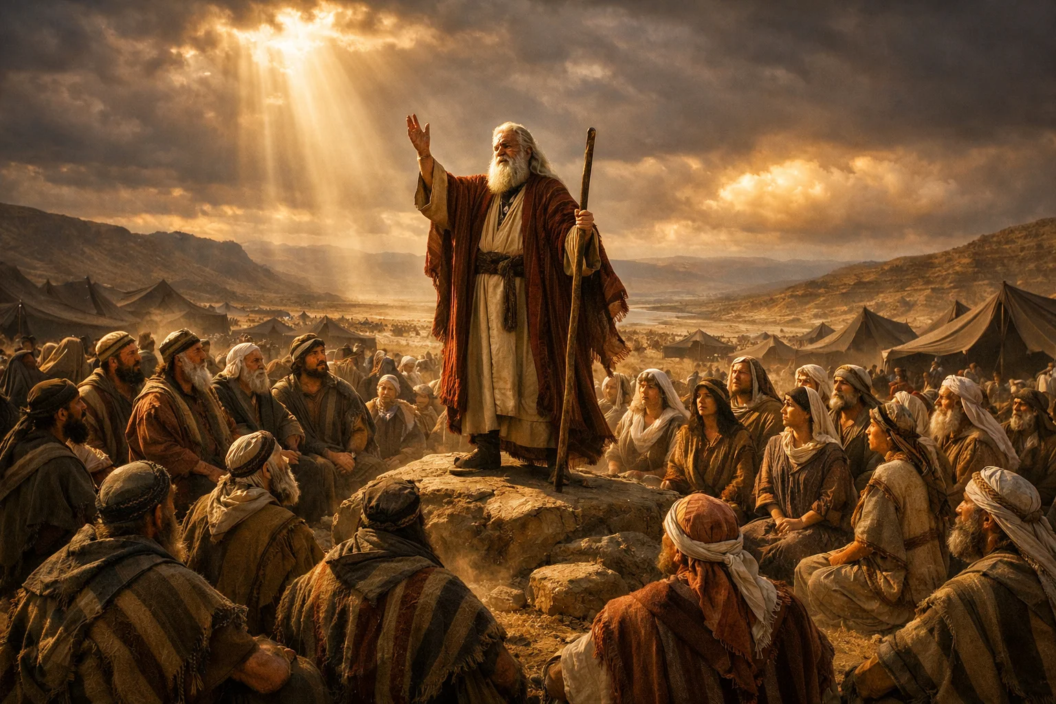 Moses Receives the LORD’s Command