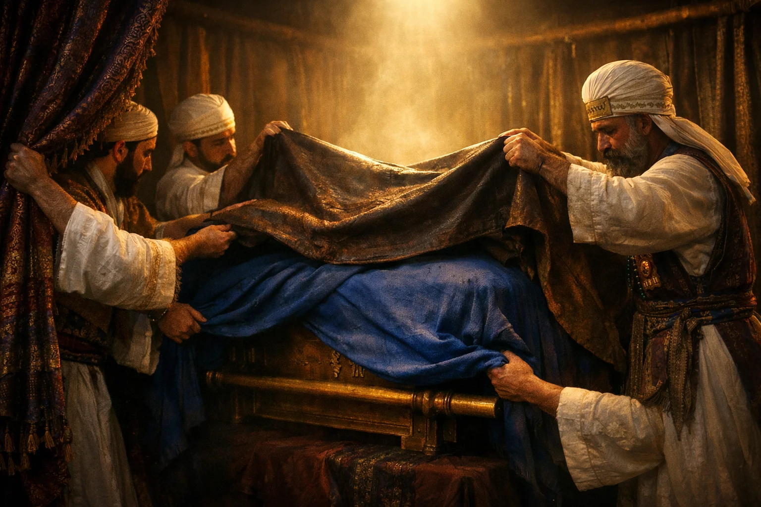 Covering the Ark with the Veil