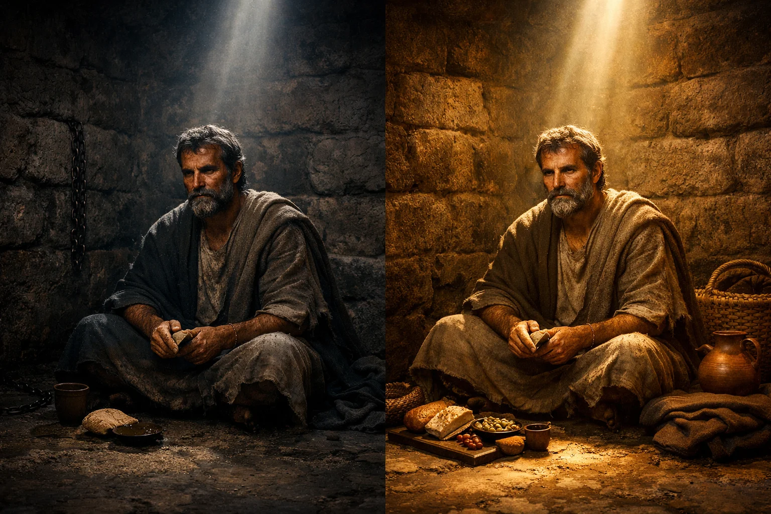 Content in Plenty and in Need