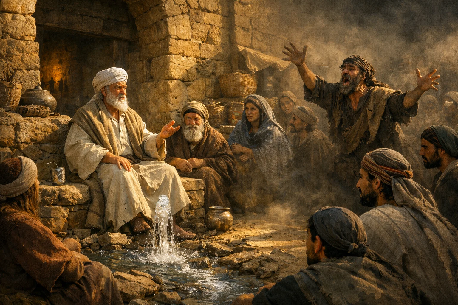 The Fountain and the Fire of Words