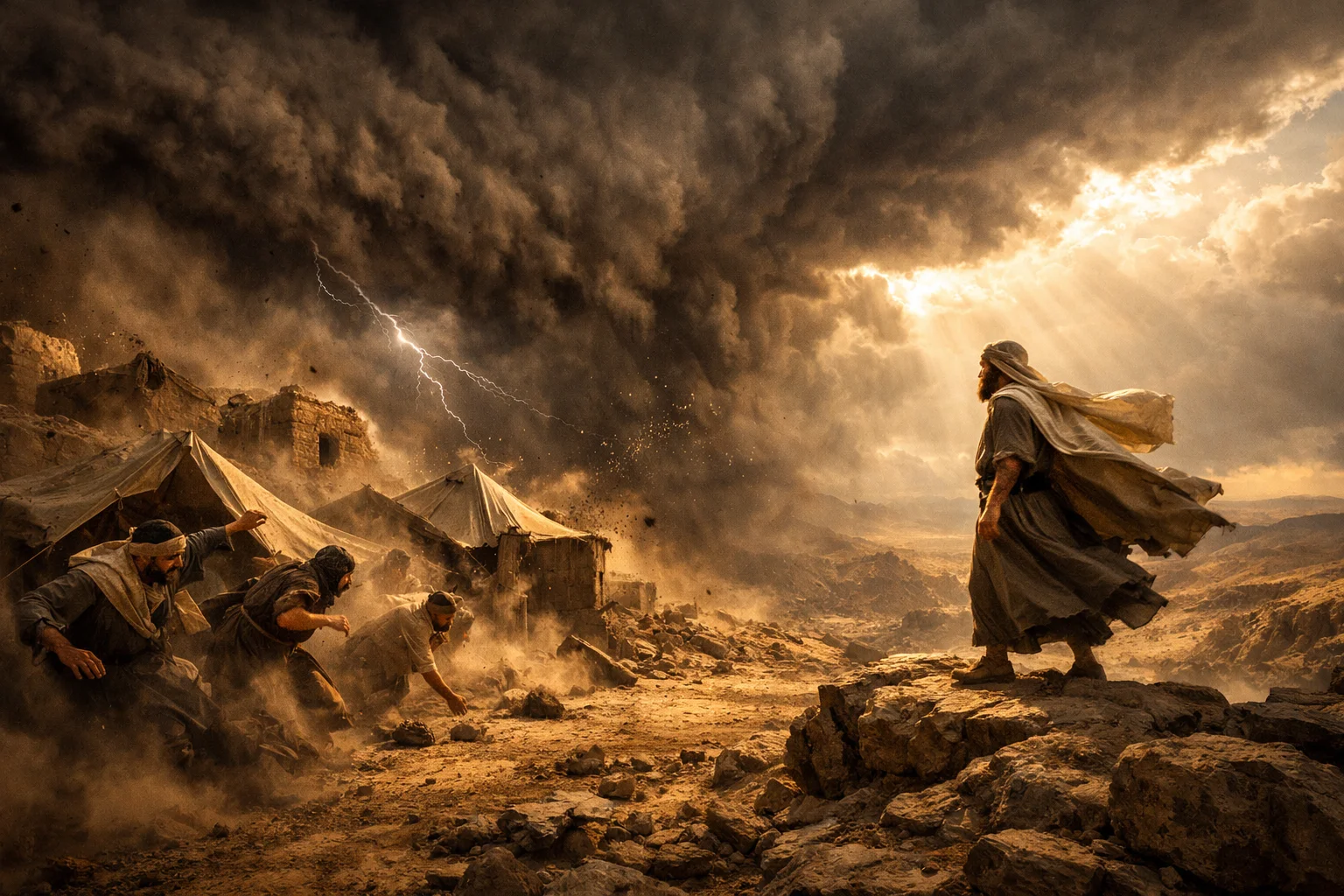 Storm Sweeps Away the Wicked