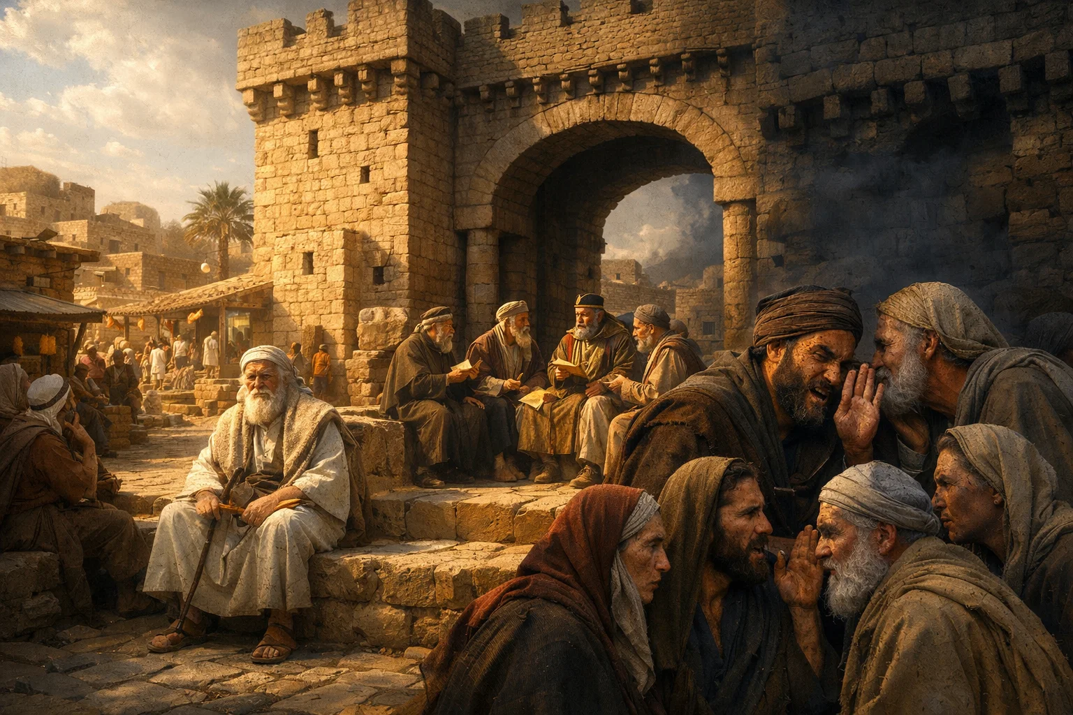 A City Lifted or Broken by Words