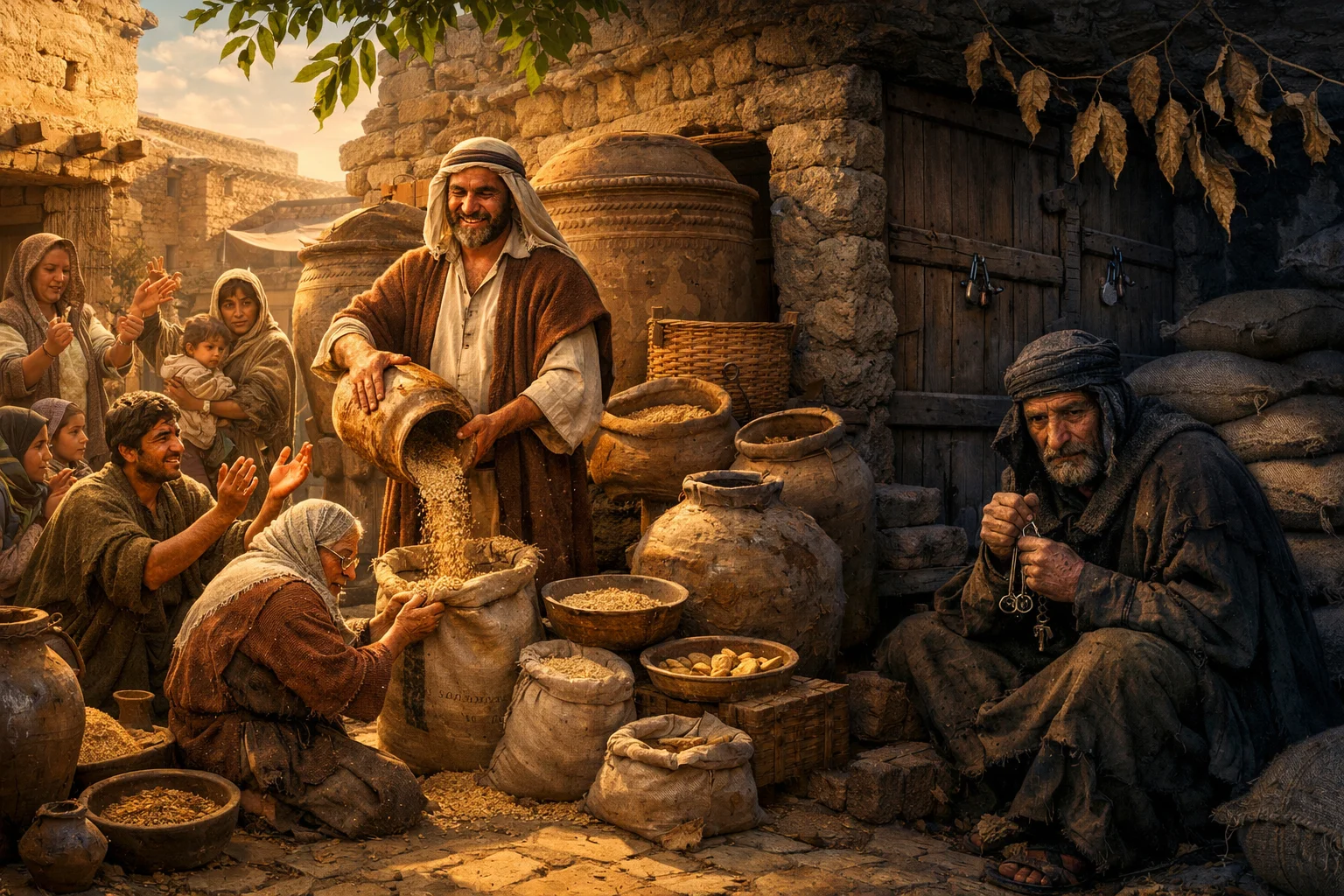 Hands Open in Generosity