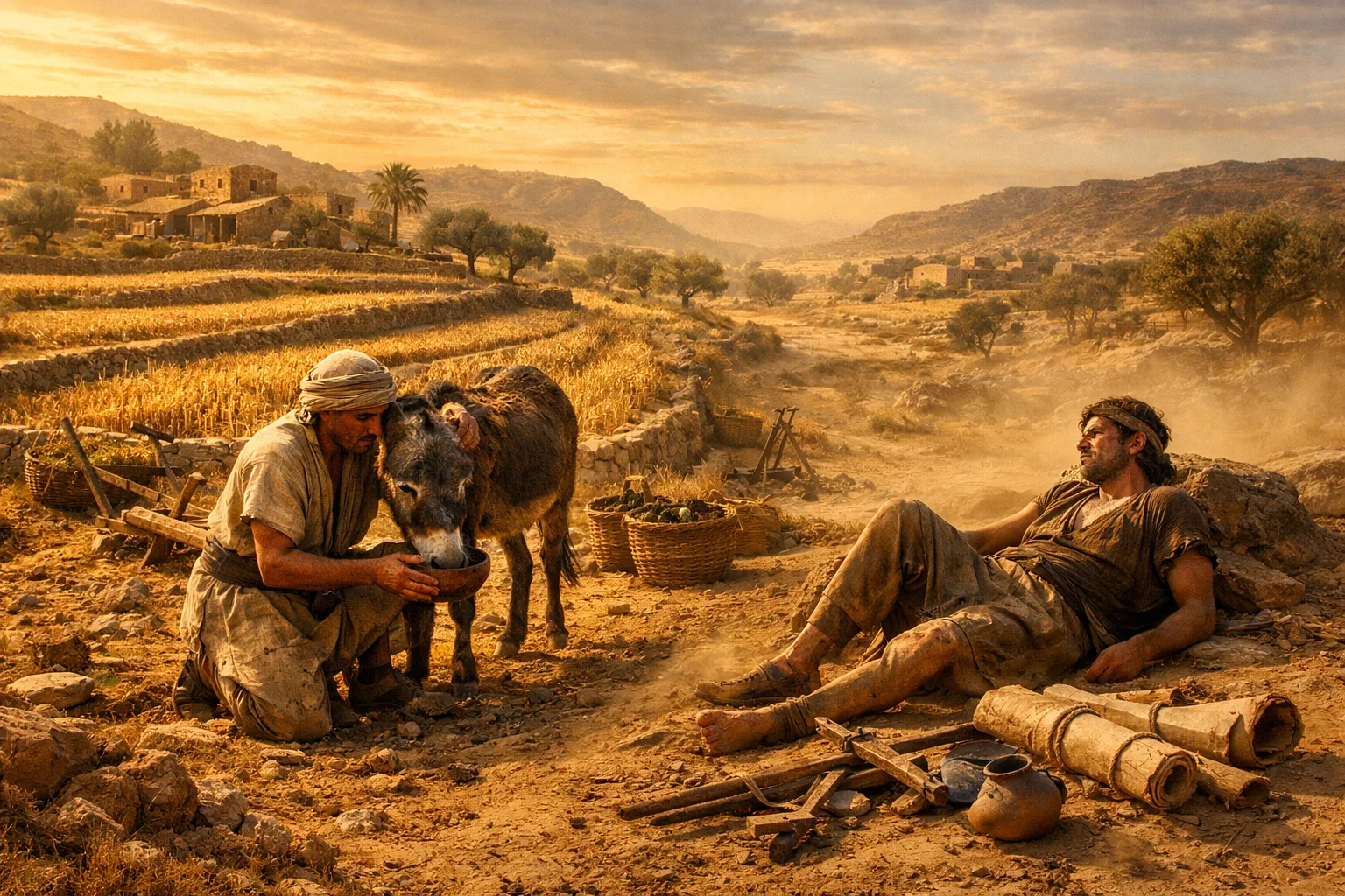 The Compassionate Farmer and the Empty Dreamer