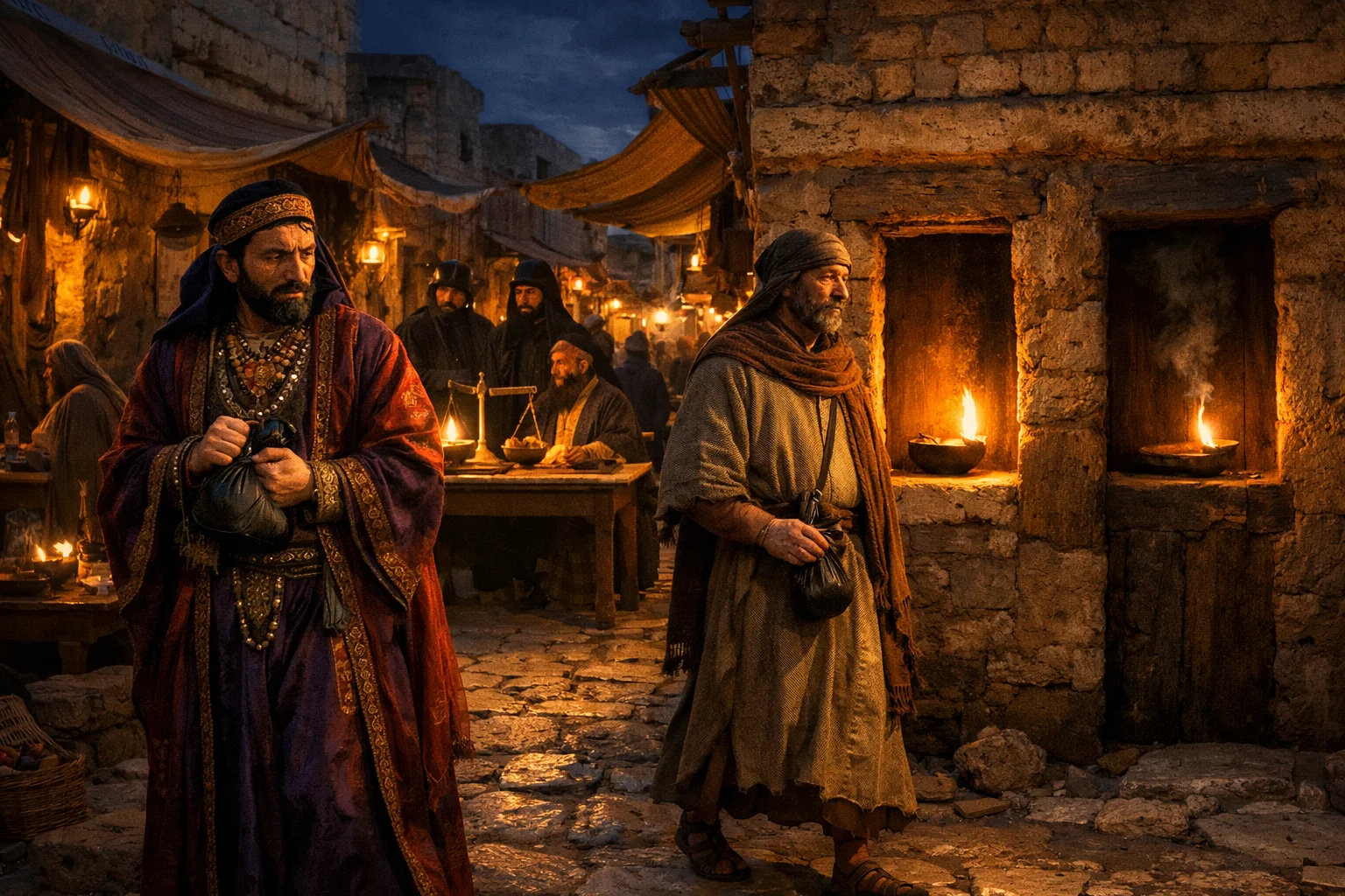 False Wealth and True Light