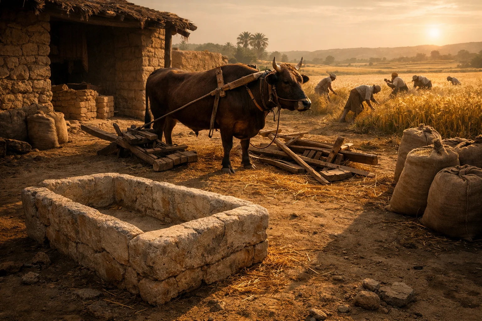 The Empty Manger and the Strong Ox
