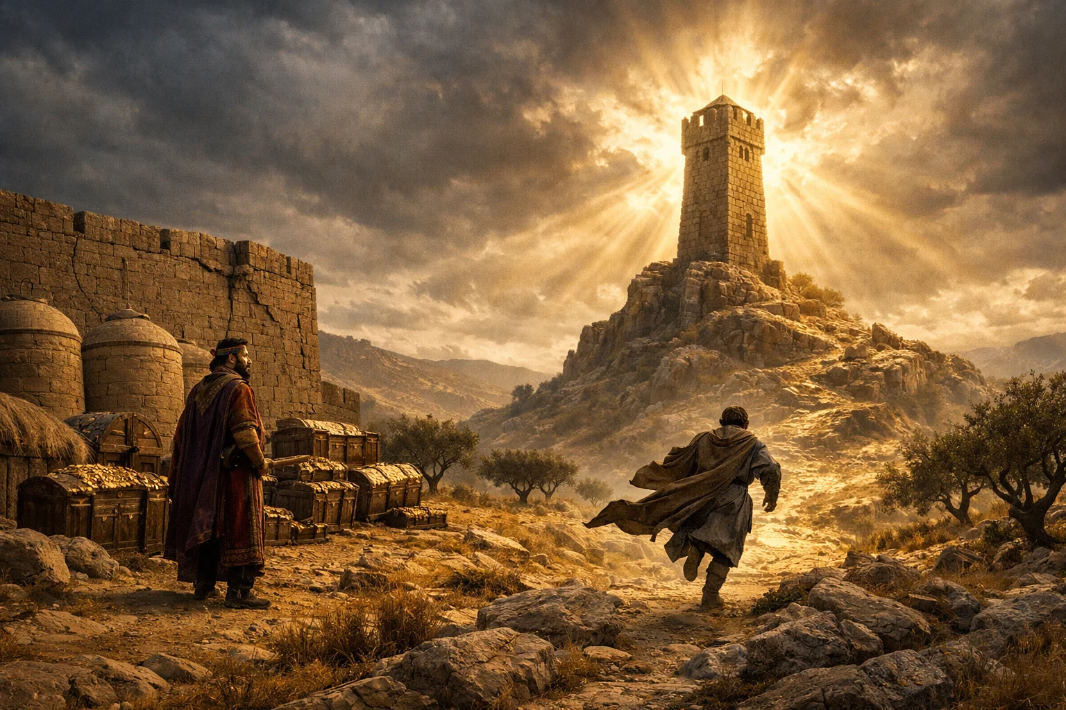 The Fortified Tower and the False Wall