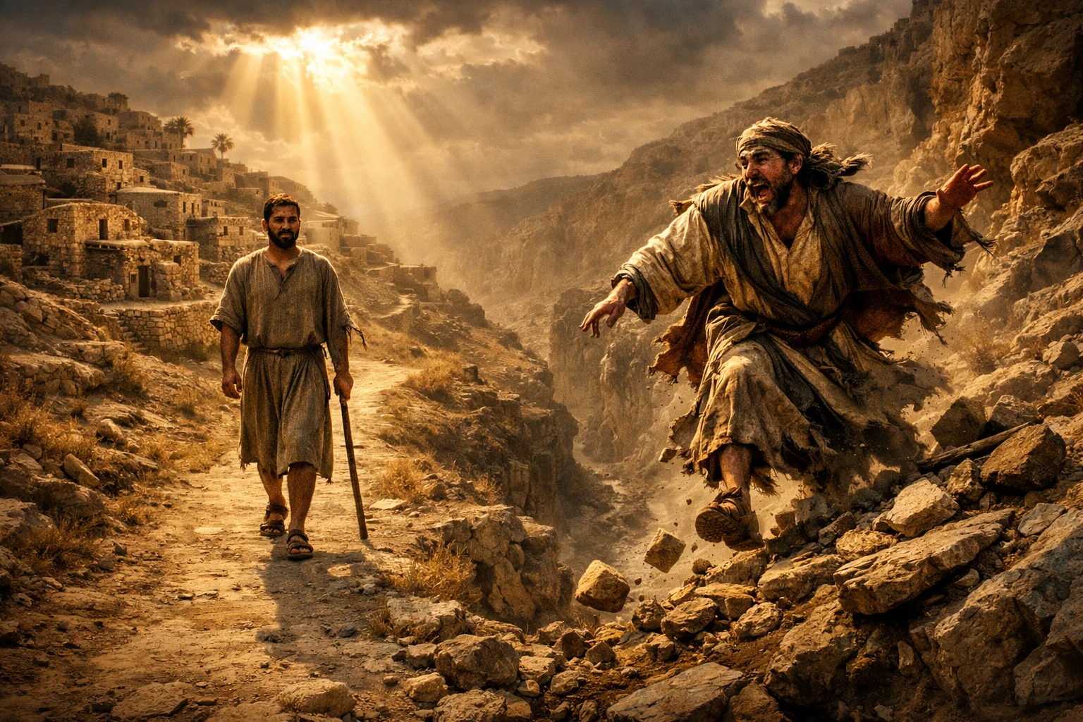 Blameless Poverty and Foolish Ruin