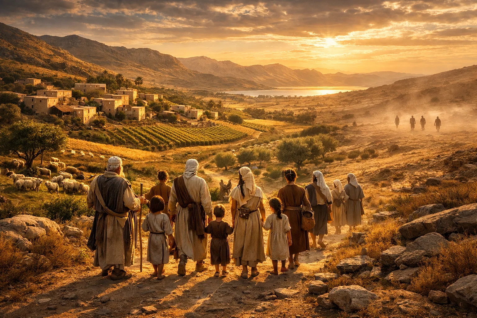 The Upright Remaining in the Land