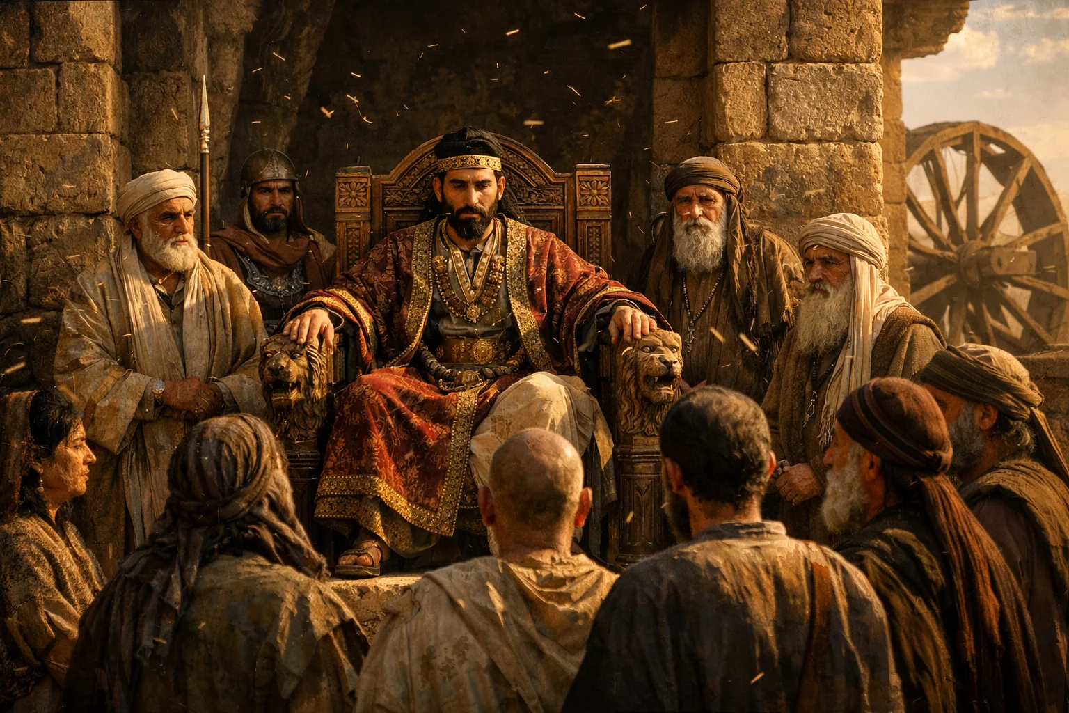 The King Who Winnows Evil