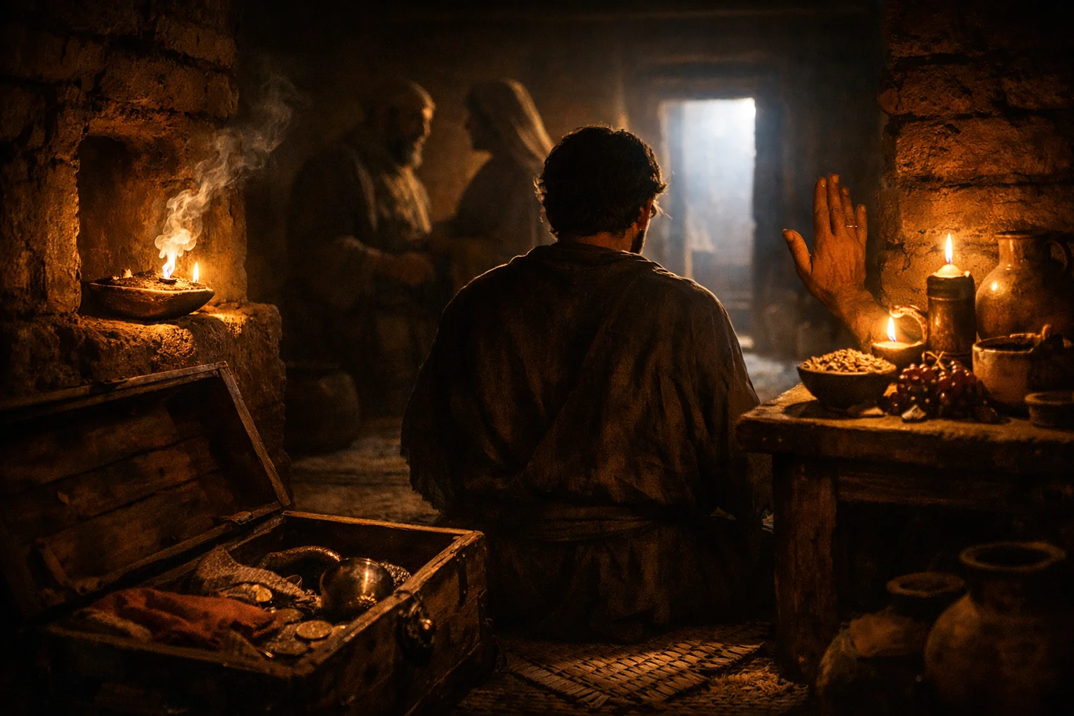 The Lamp in Pitch Darkness