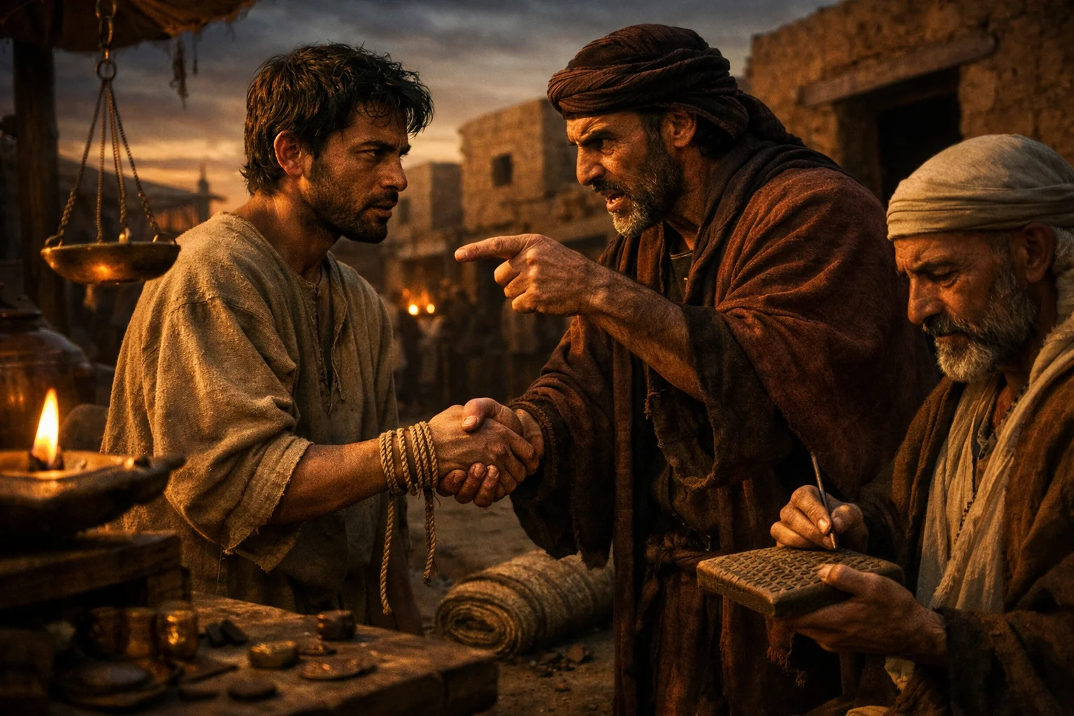 Snared by Anger and Debt