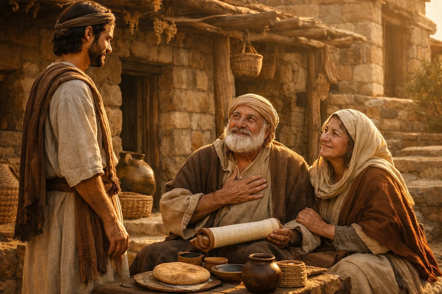 A Father Rejoices in a Wise Son