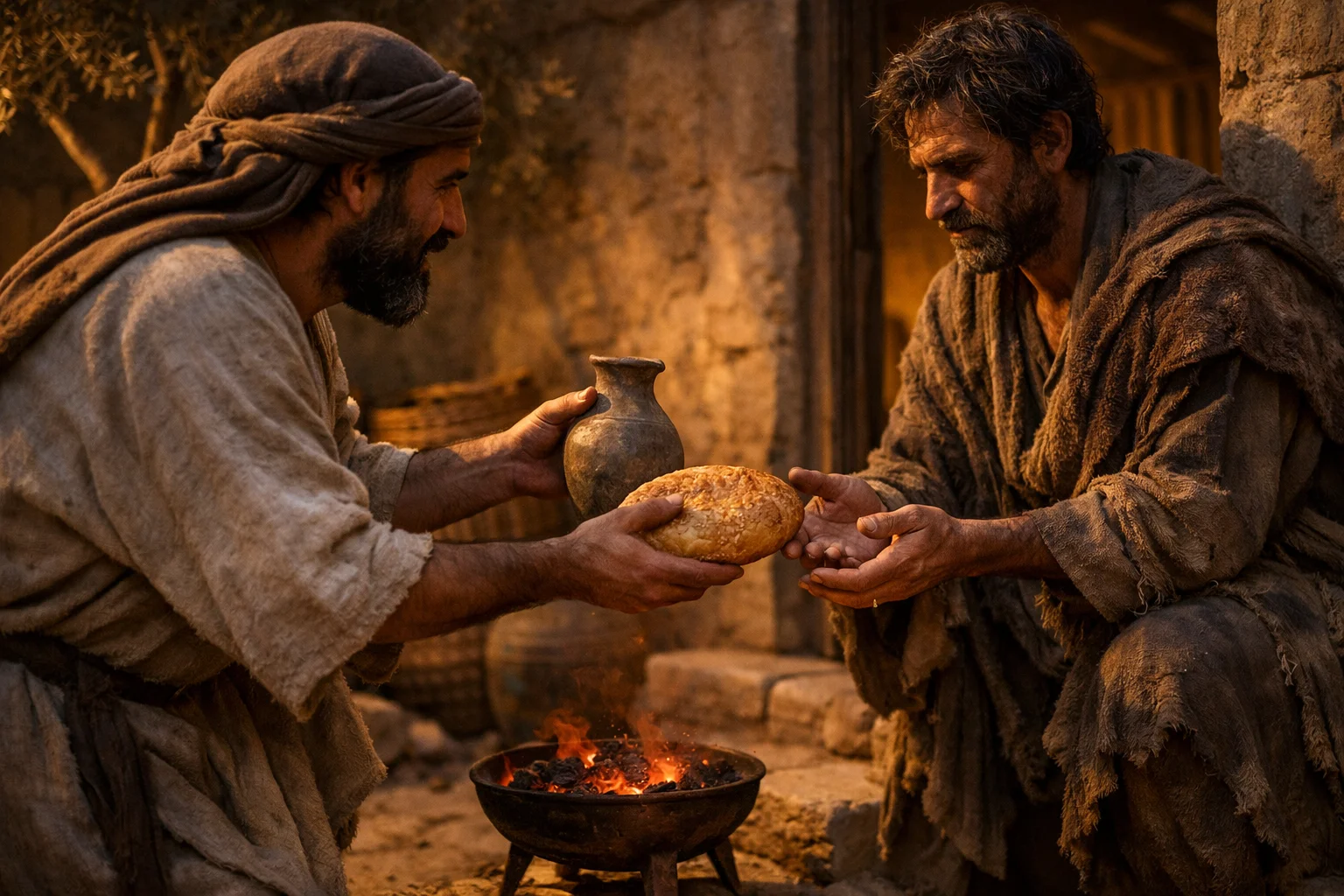 Bread and Water for an Enemy