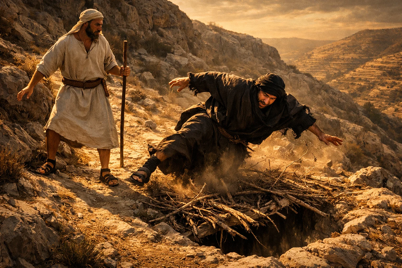 The Trap for the Upright