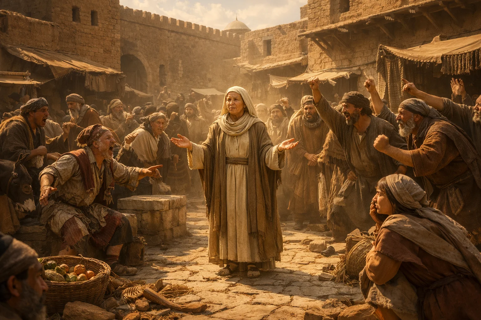 The City Inflamed and the Wise Peacemaker