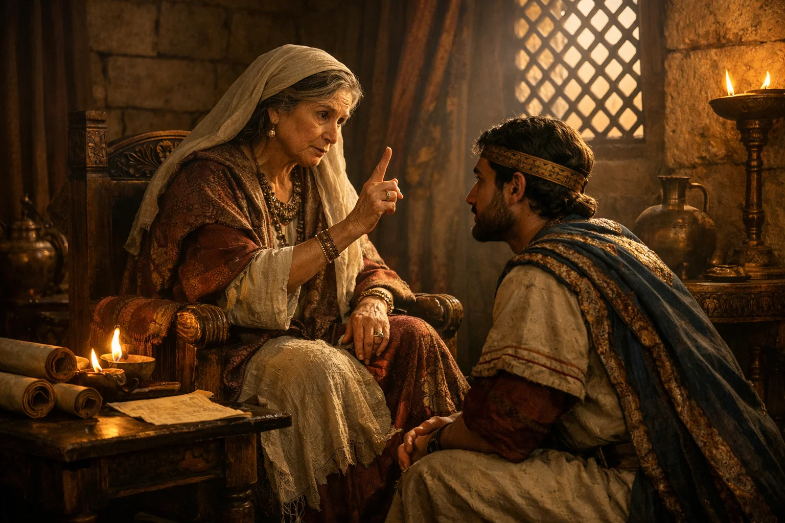 A Mother Instructs King Lemuel