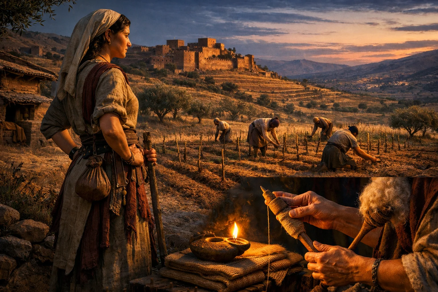 She Trades, Plants, and Works with Strength