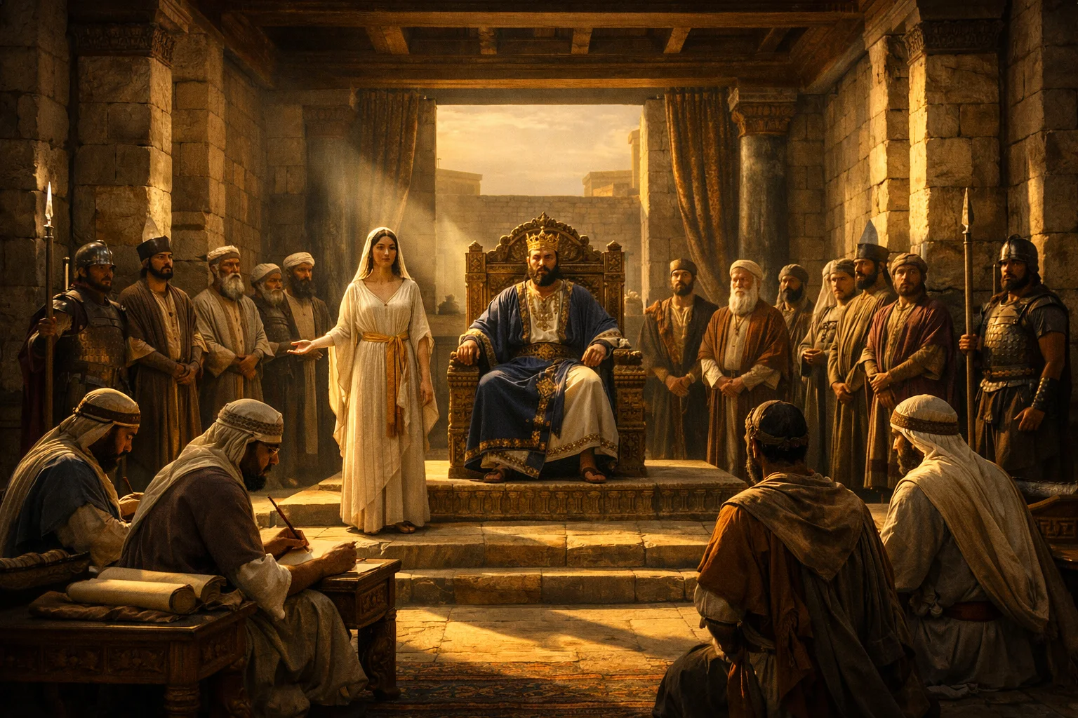 Wisdom Guides the Throne