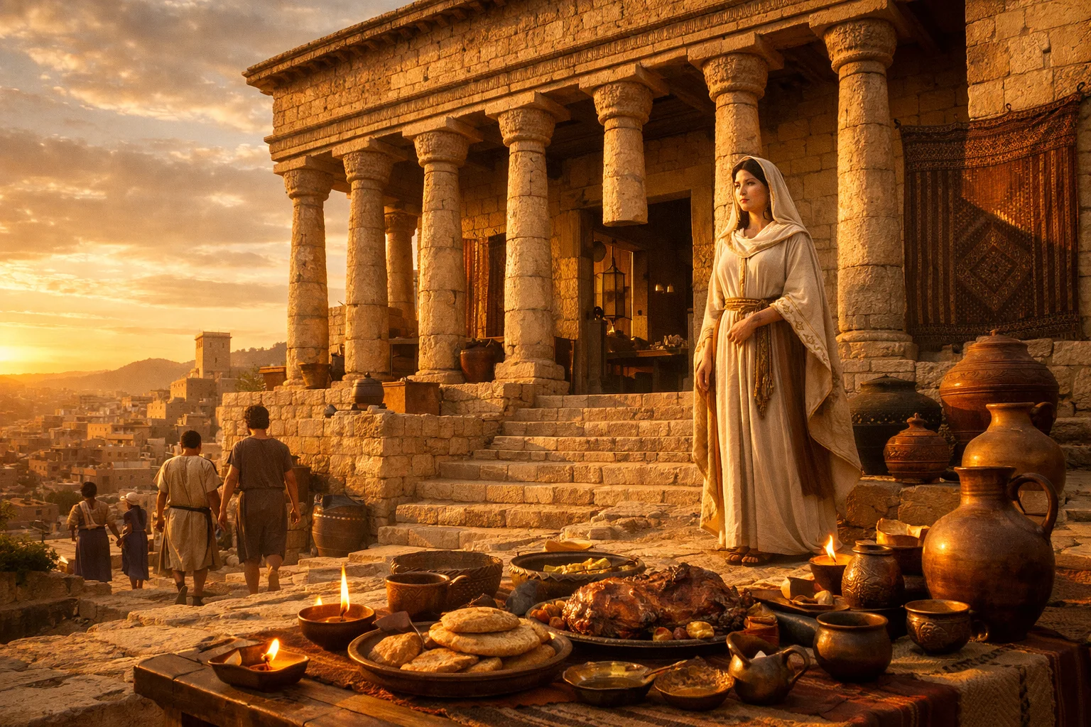 Wisdom Builds Her House