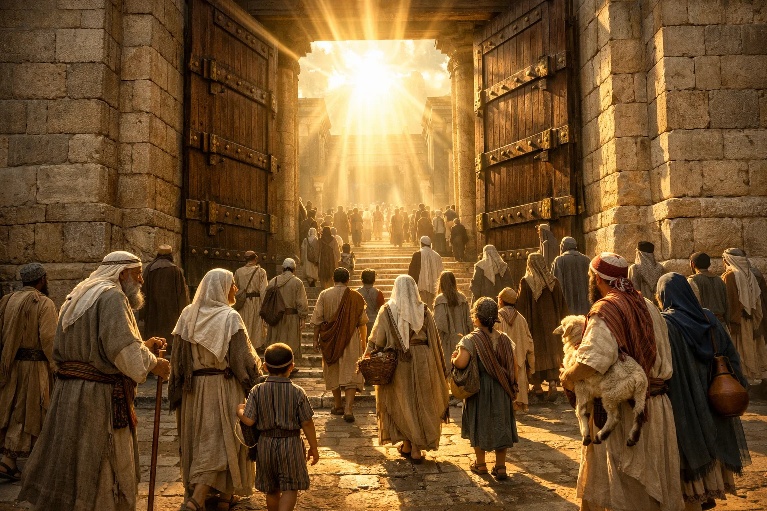 Entering the Gates with Thanksgiving