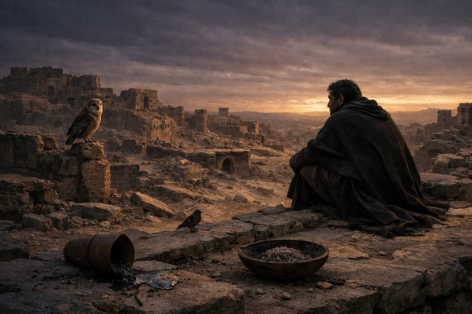 Alone Among the Ruins