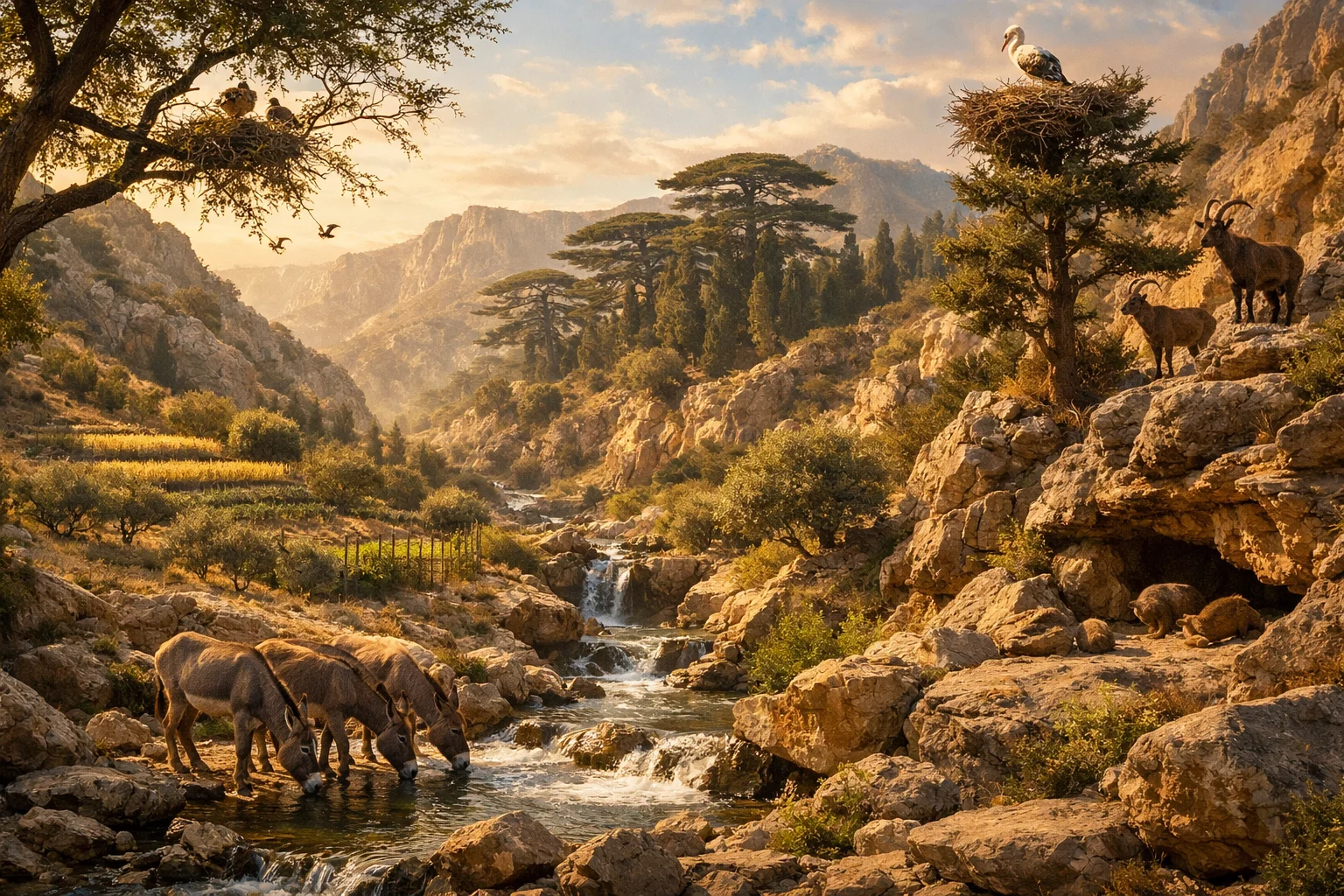 Springs in the Ravines