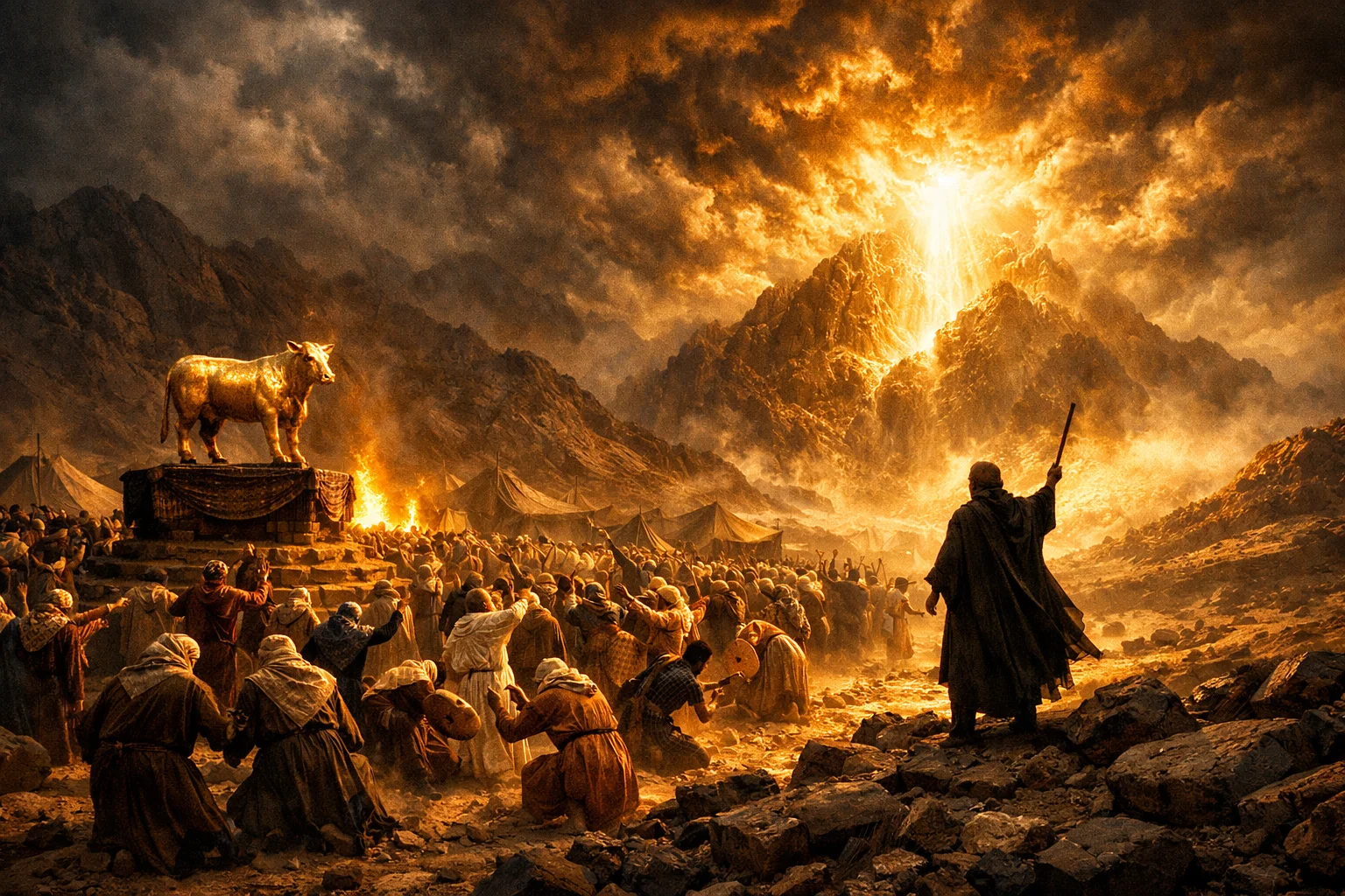 The Golden Calf at Horeb