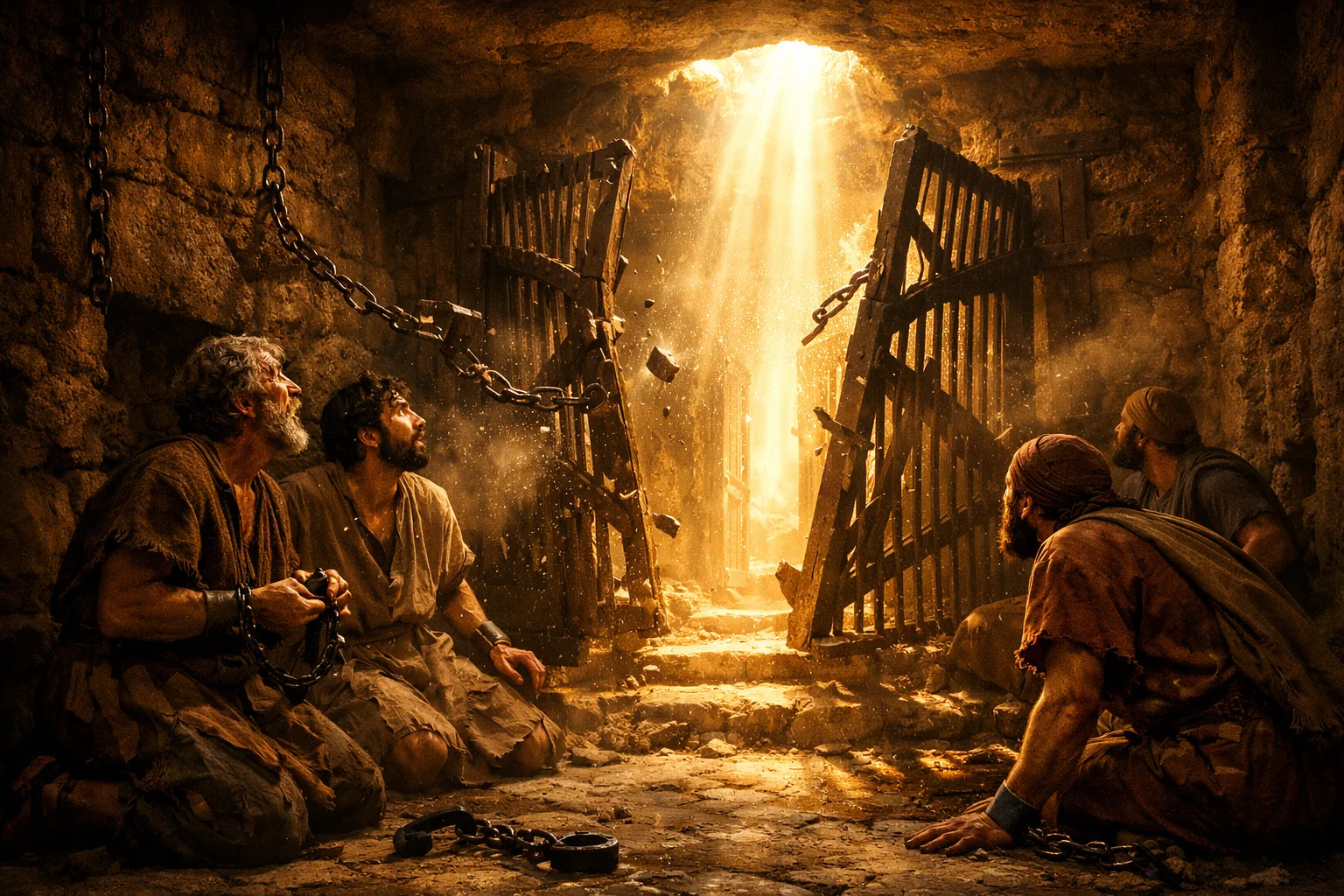 Chains Broken in the Darkness