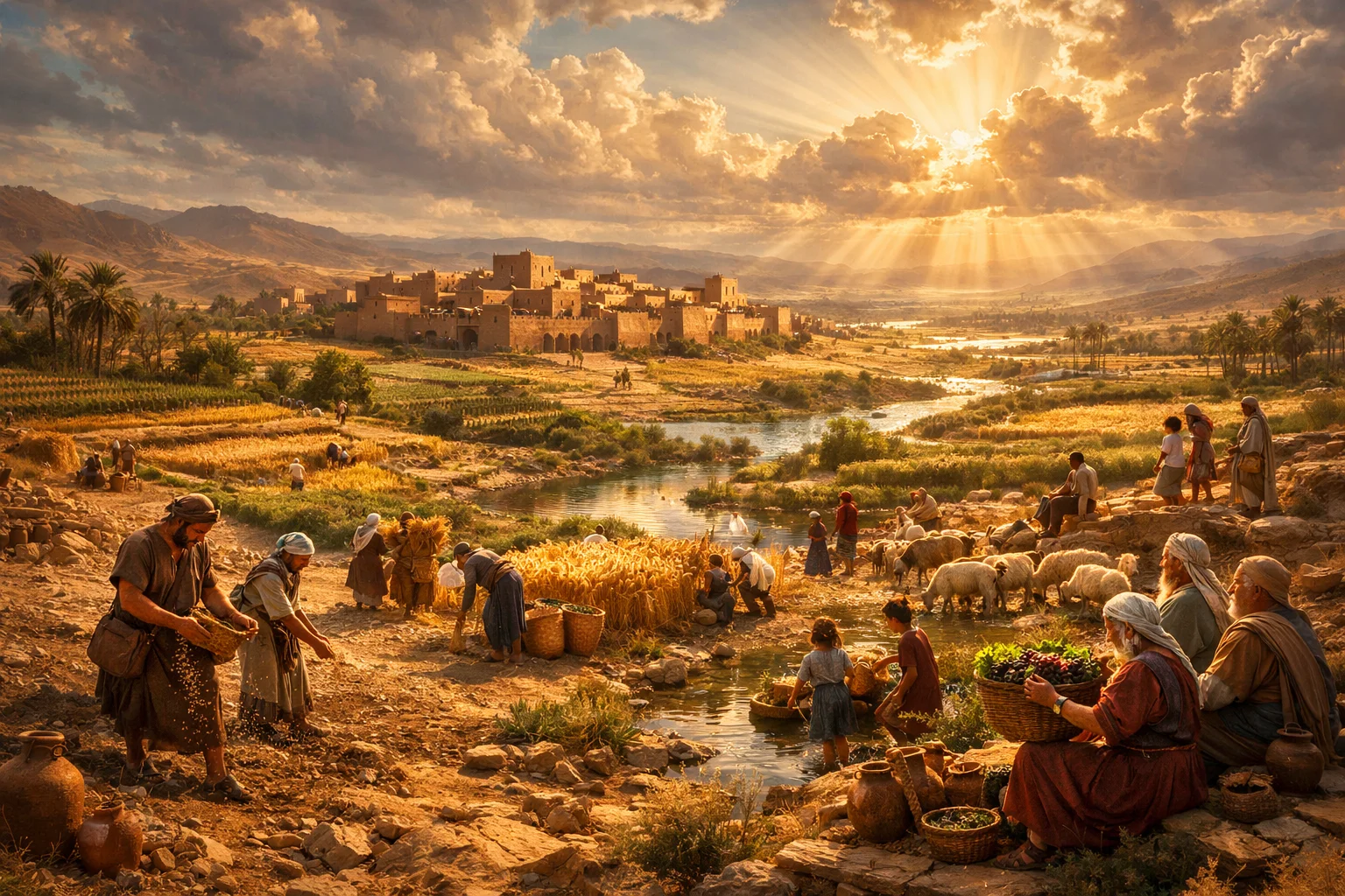 Desert Turned to Springs