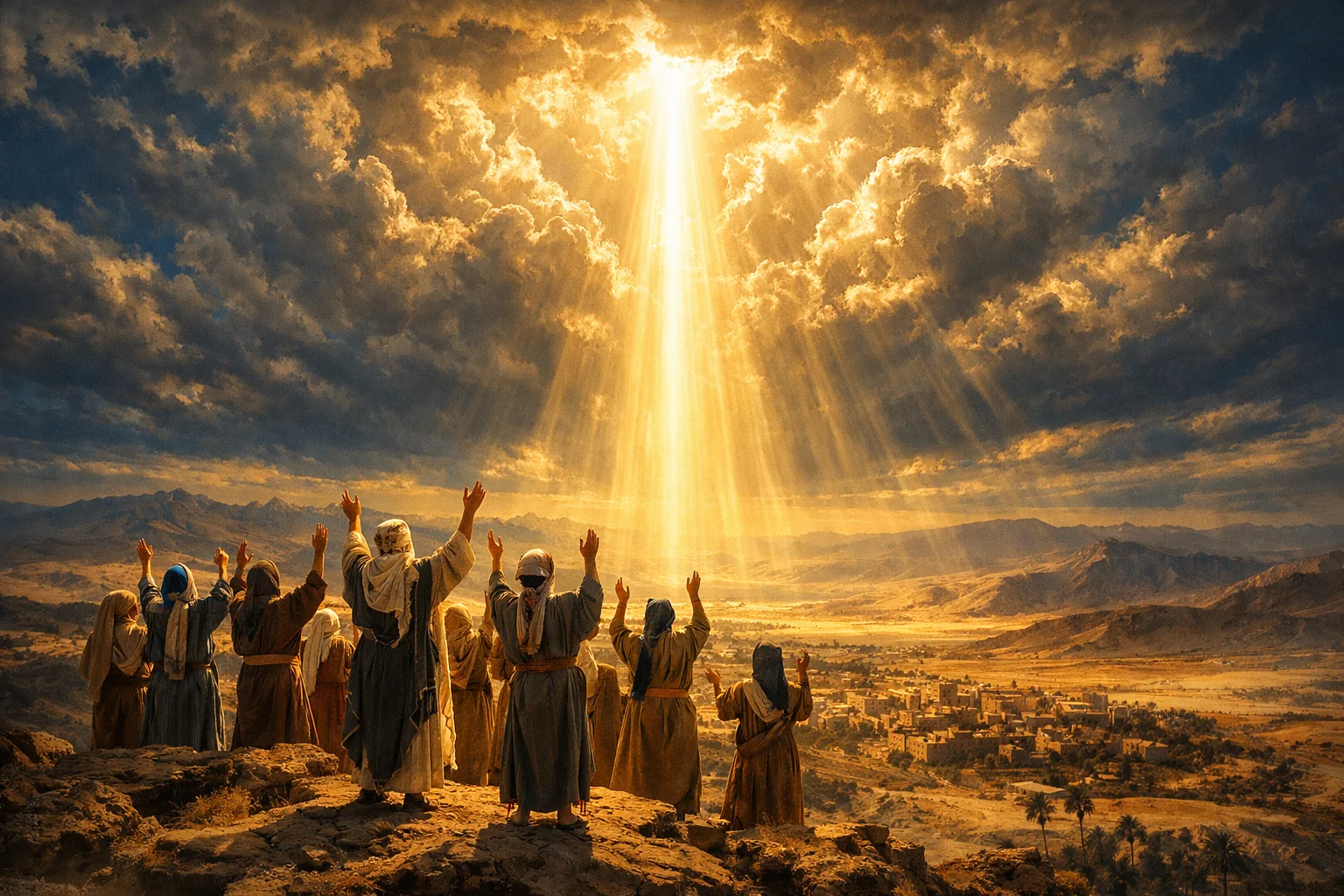 God Exalted Above the Heavens