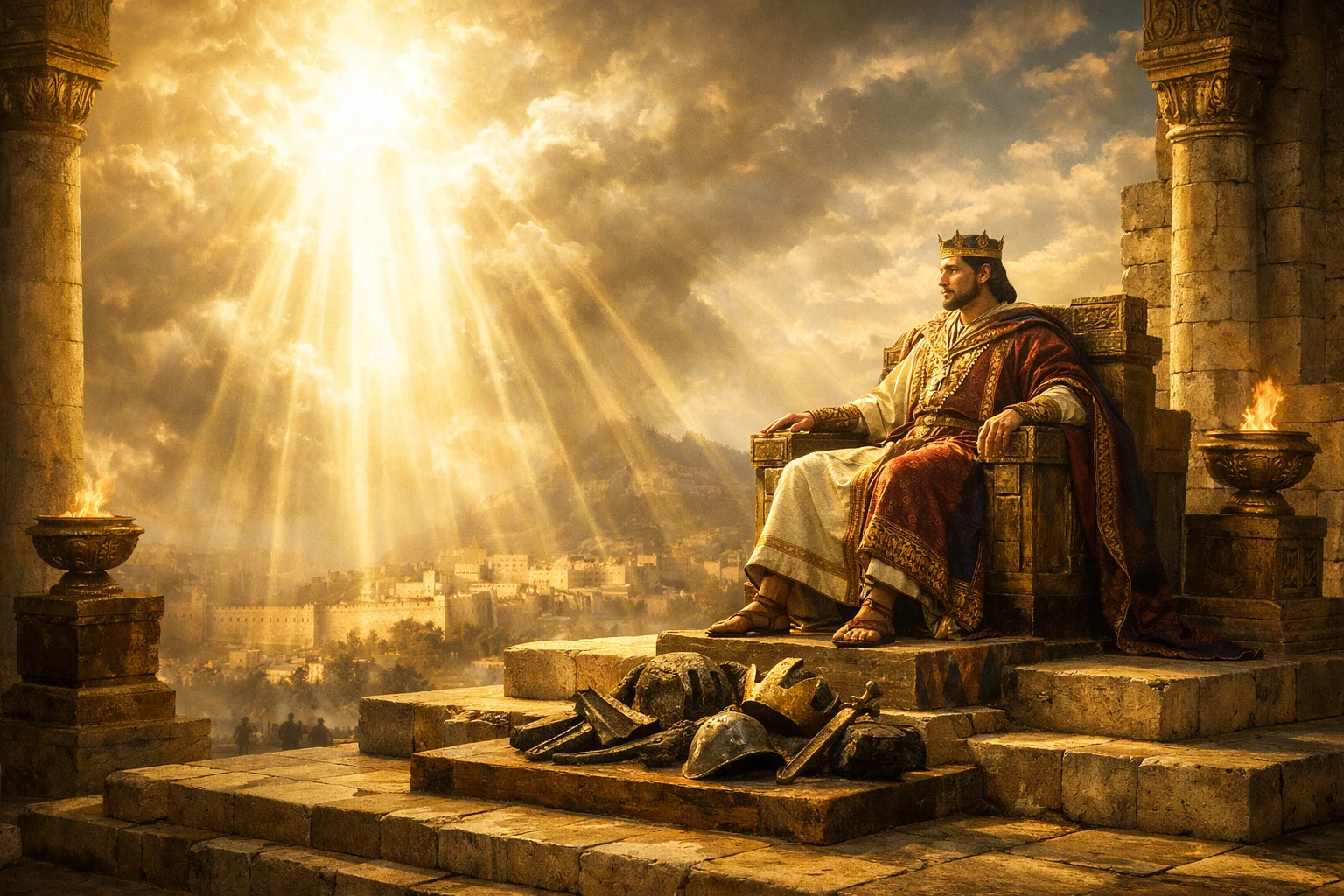 Enthroned at the Right Hand