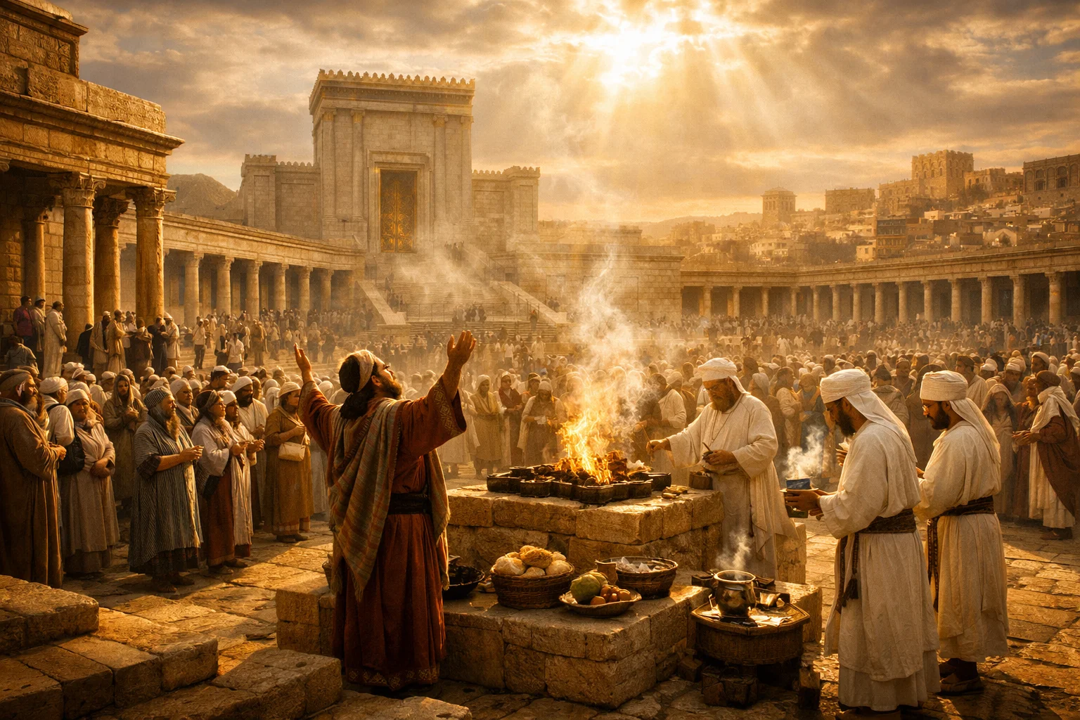 Vows Fulfilled in the Courts of the Lord