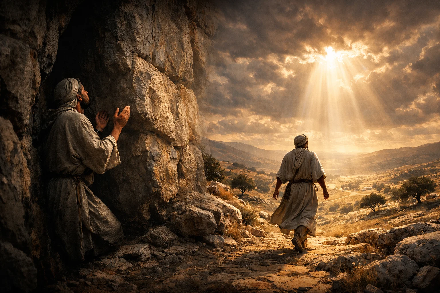 From Distress to a Spacious Place