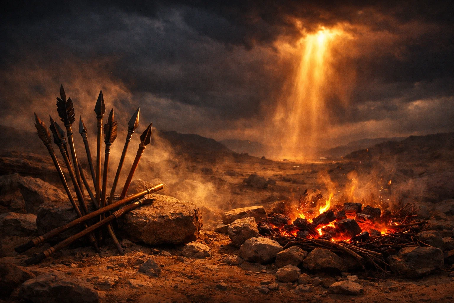 Arrows and Burning Coals