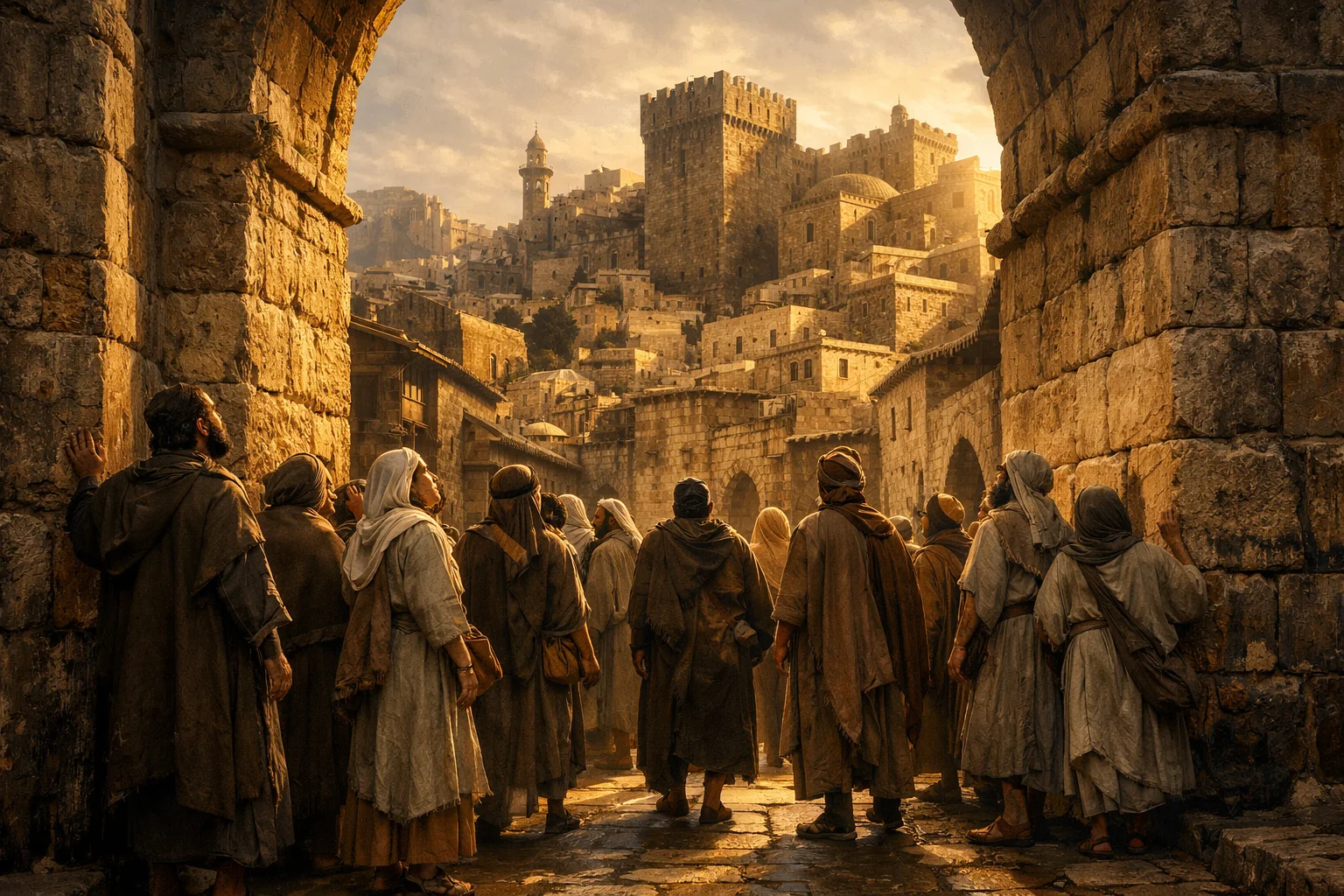 Standing Within Jerusalem’s Gates