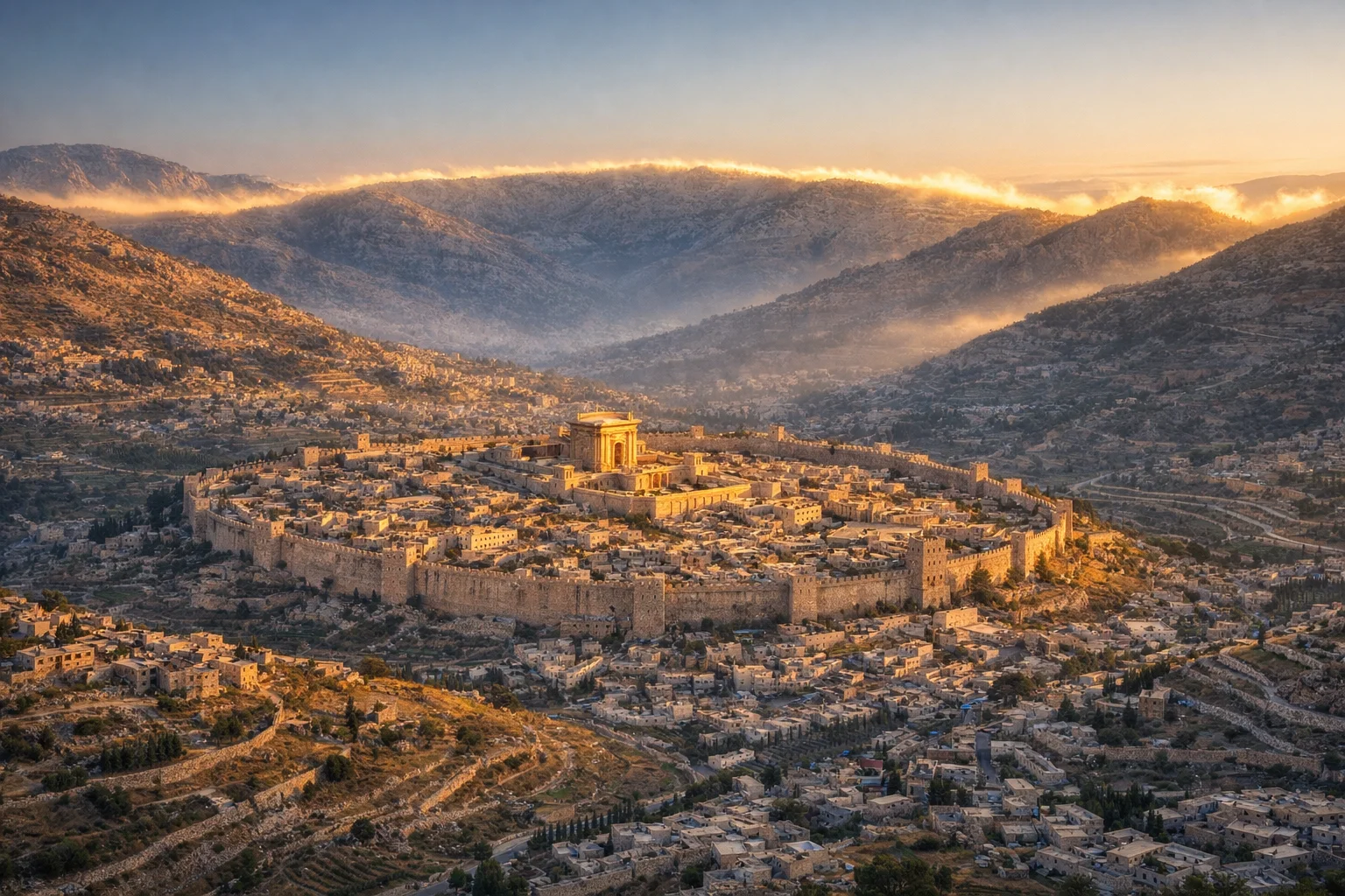 The LORD Surrounds Jerusalem